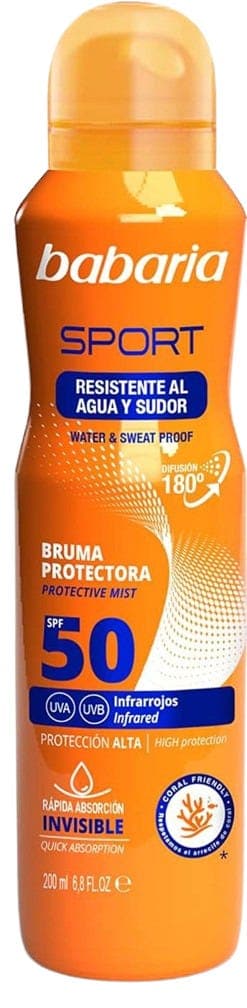 Babaria Protective Mist Sport SPF 50 - 200 ml