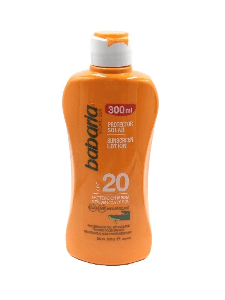 باباريا لوشن واقي من الشمس من باباريا لوشن واقي من الشمس بعامل حماية من الشمس SPF 20 - 300 مل