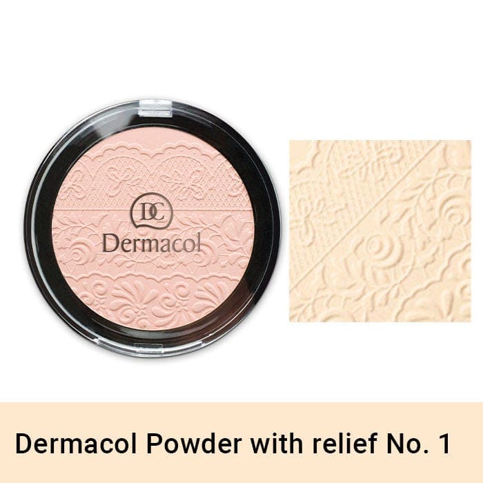 Dermacol Compact Powder With Lace Relief No 01