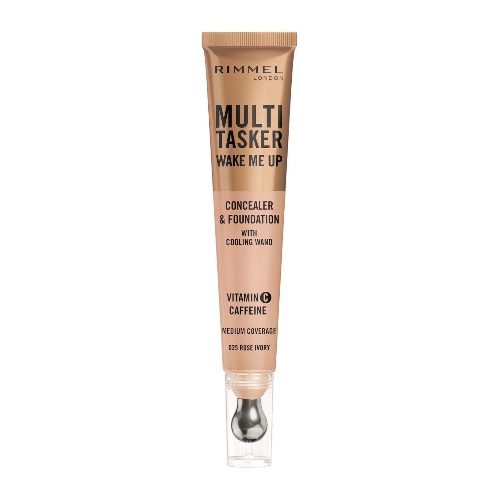 Rimmel Multi-Tasker Wake Me Up Concealer & Foundation - 25 Rose Ivory