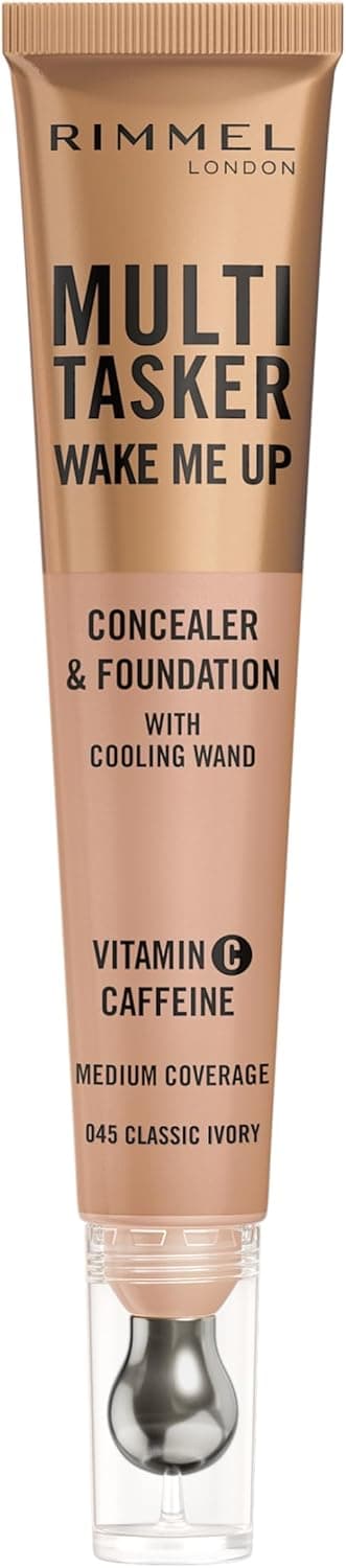 Rimmel Multi-Tasker Wake Me Up Concealer & Foundation - 45 Classic Ivory