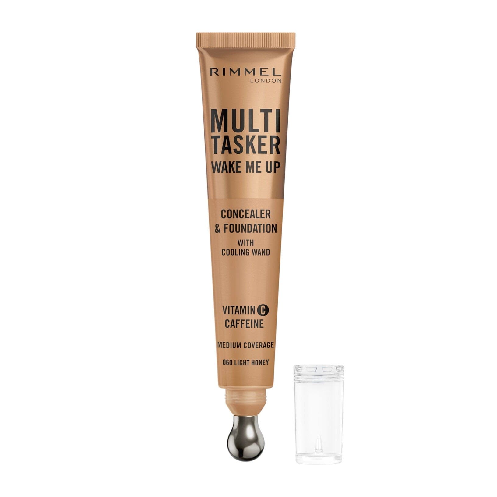Rimmel Multi-Tasker Wake Me Up Concealer & Foundation - 60 Light Honey