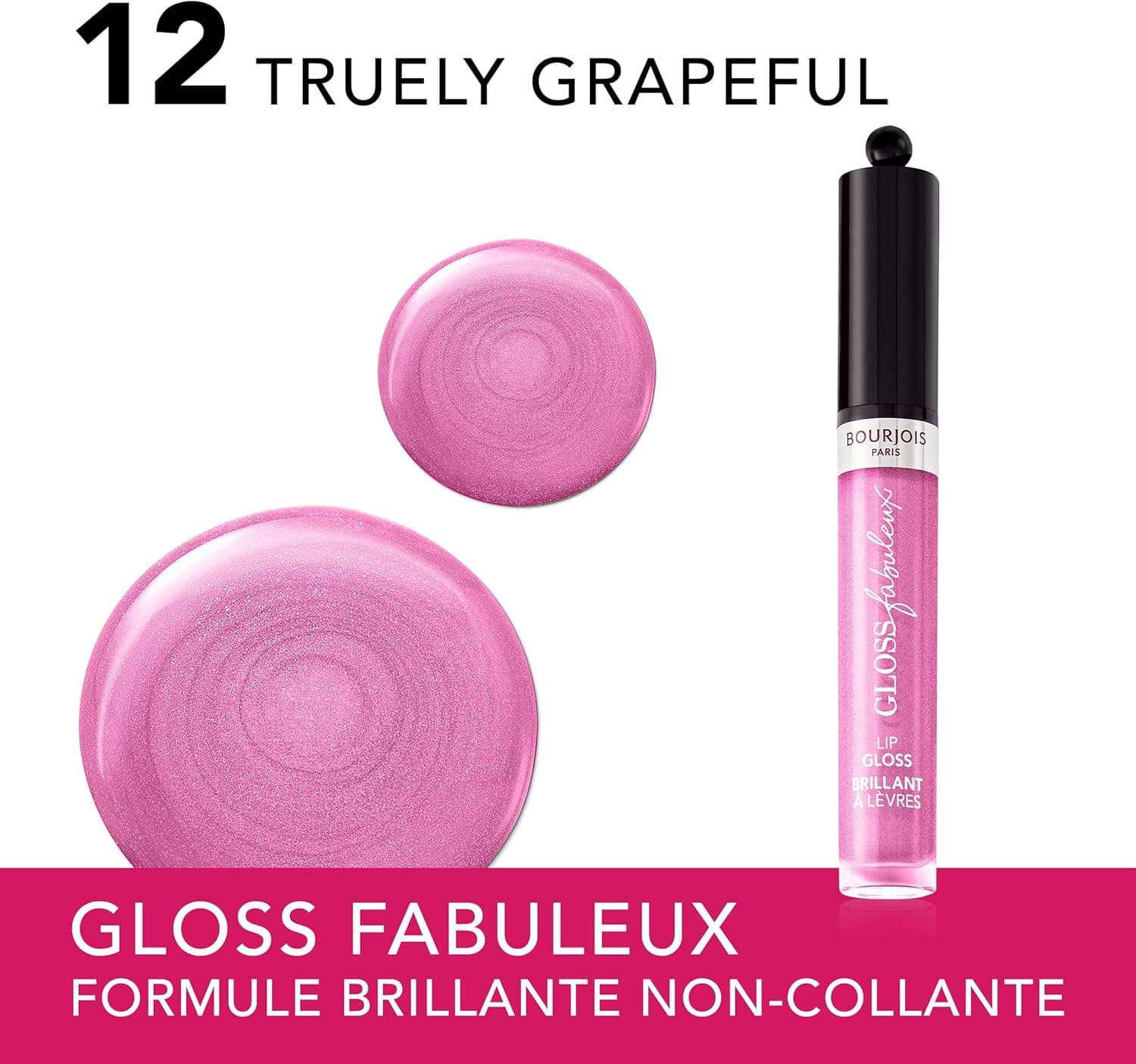 Bourjois Gloss Fabuleux - 12 Truly Grapeful