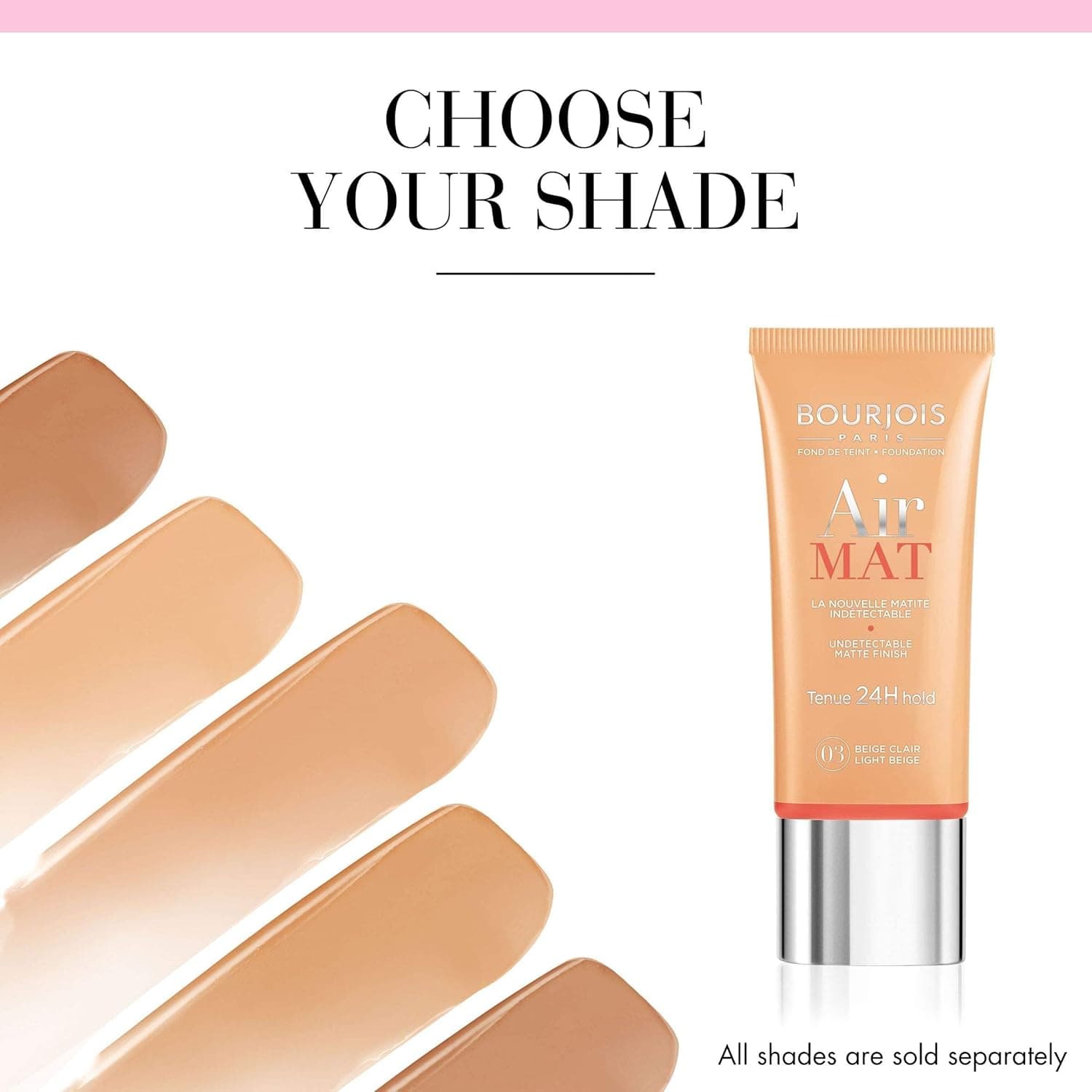 Bourjois Fabuleux Air Mat Foundation -03 Light Beige