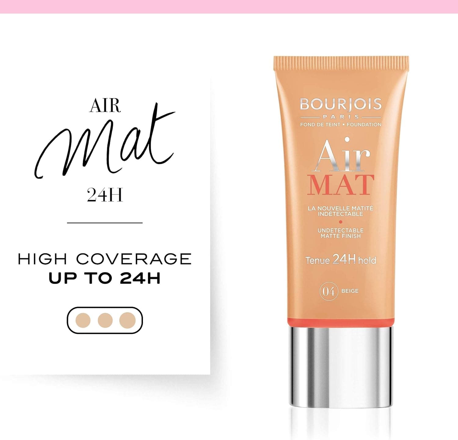 Bourjois Fabuleux Air Mat Foundation -04 Beige