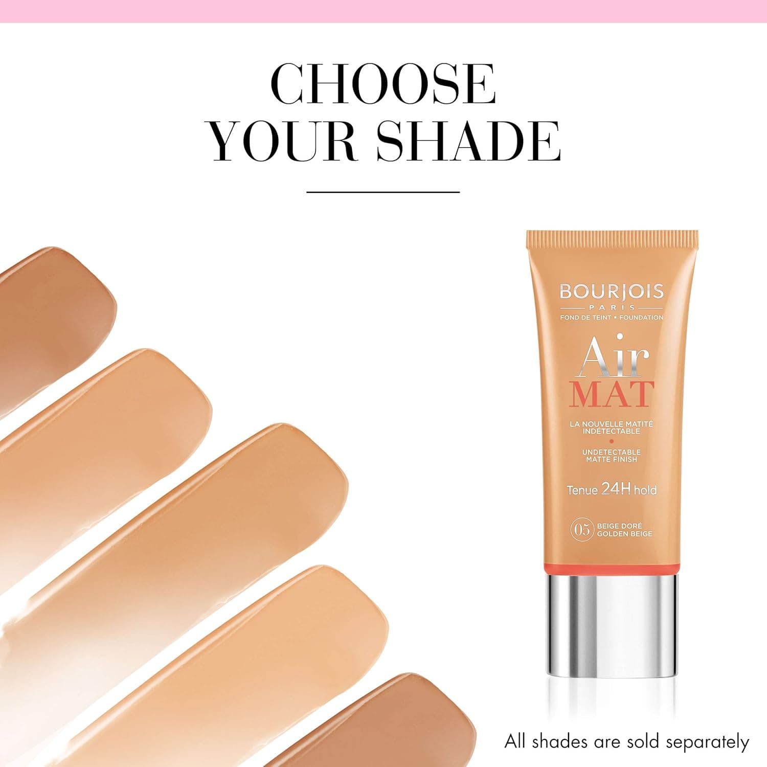 Bourjois Fabuleux Air Mat Foundation -05 Beige Dore