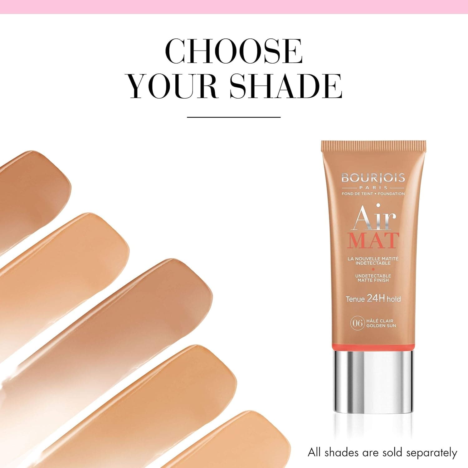 Bourjois Fabuleux Air Mat Foundation -06 Hale Clair