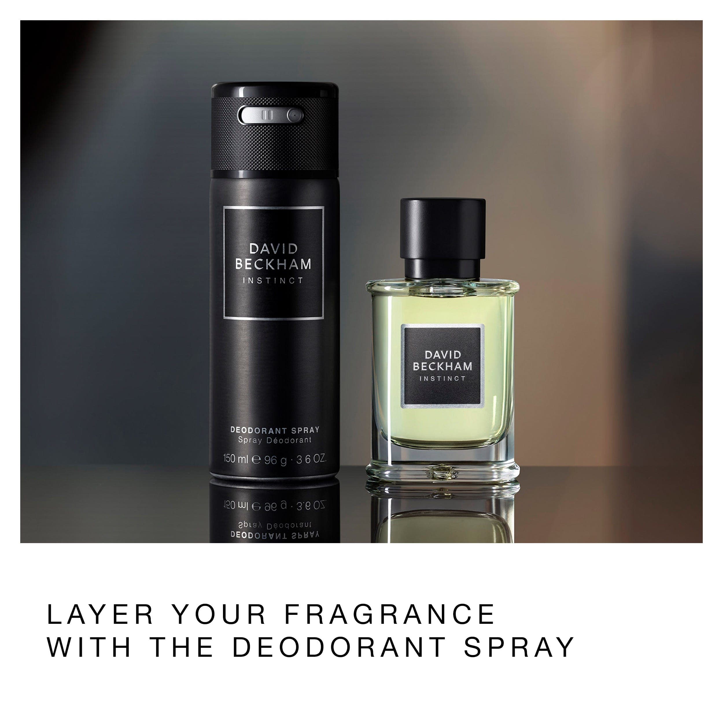 David Beckham Inst deoderant Spray Men - 150ml