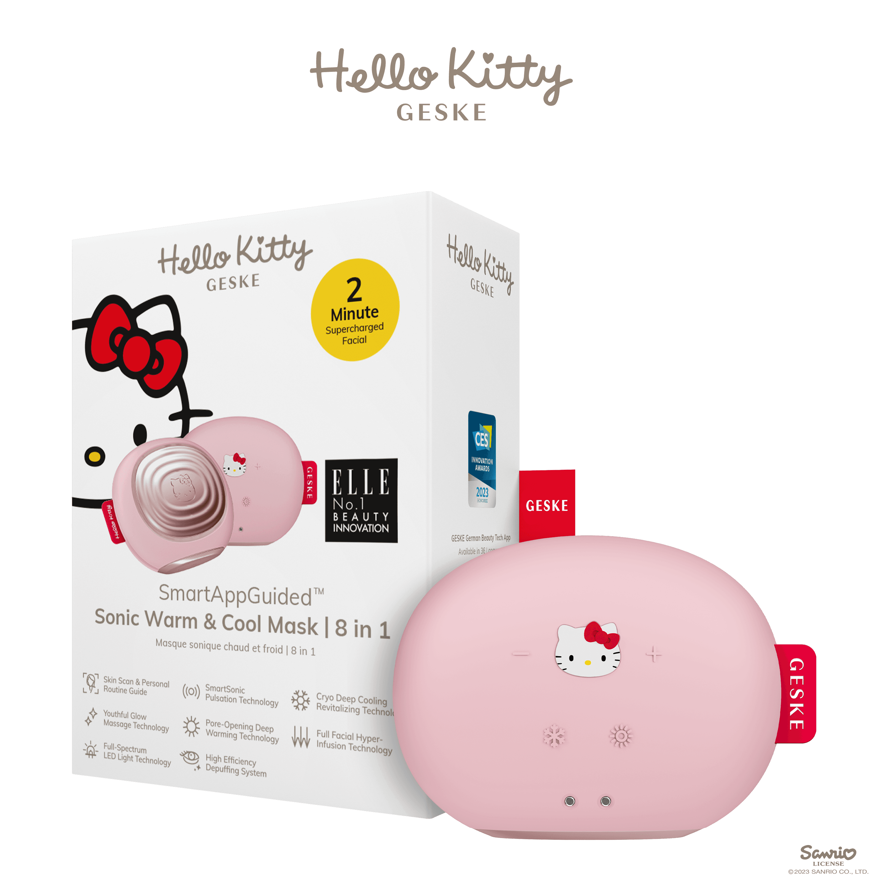 Geske Hello Kitty Sonic Warm & Cool Mask 8 In 1