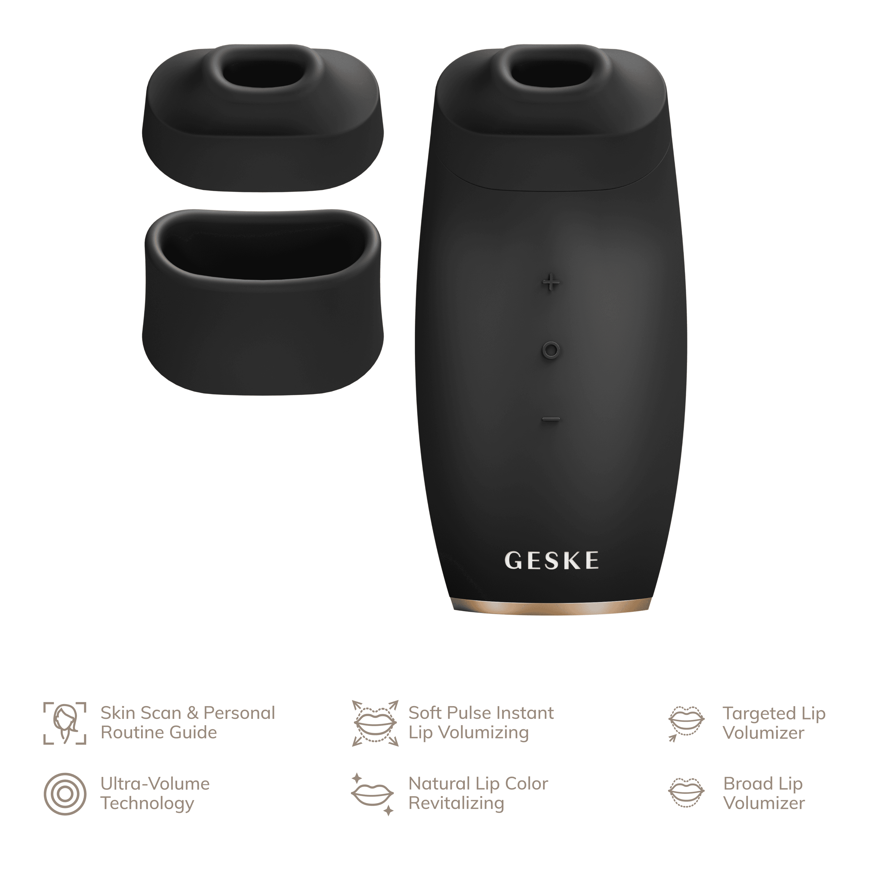 Geske Lip Volumizer & Booster - 6 In 1 Gray