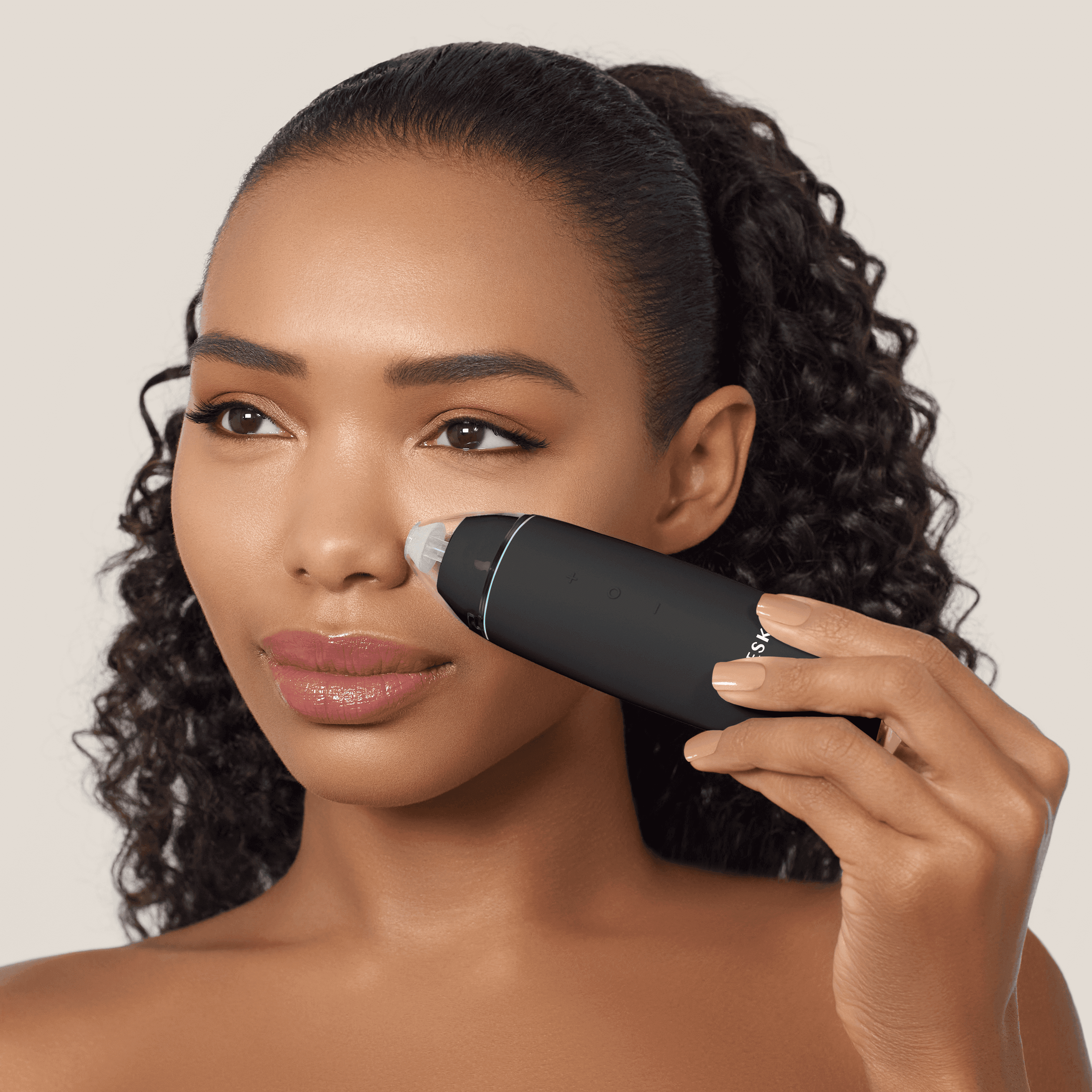 Geske Micro Derma Brasion Blackhead Remover- 7 In 1- Gray