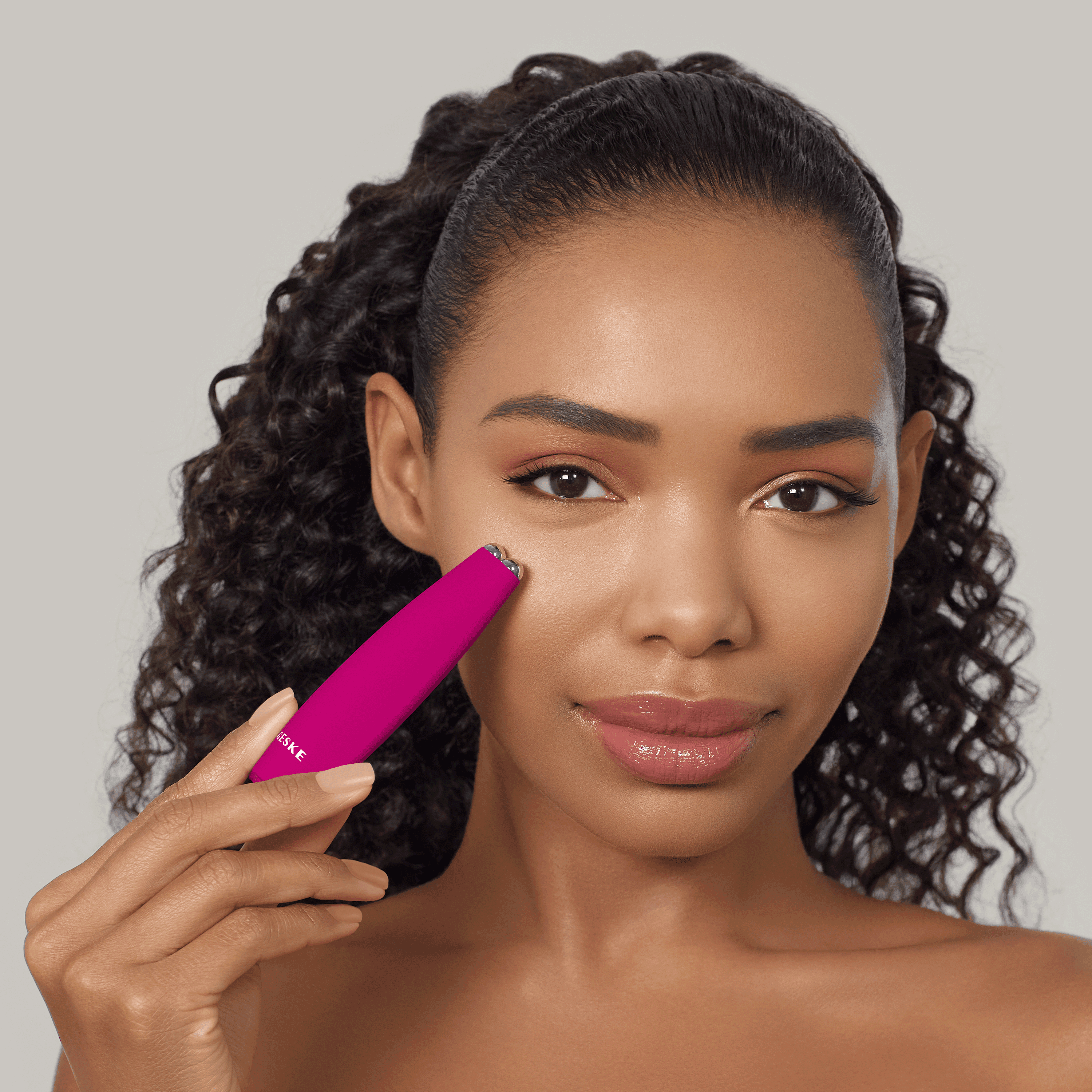 Geske Microcurrent Face Lift Pen 6 In 1 Magenta