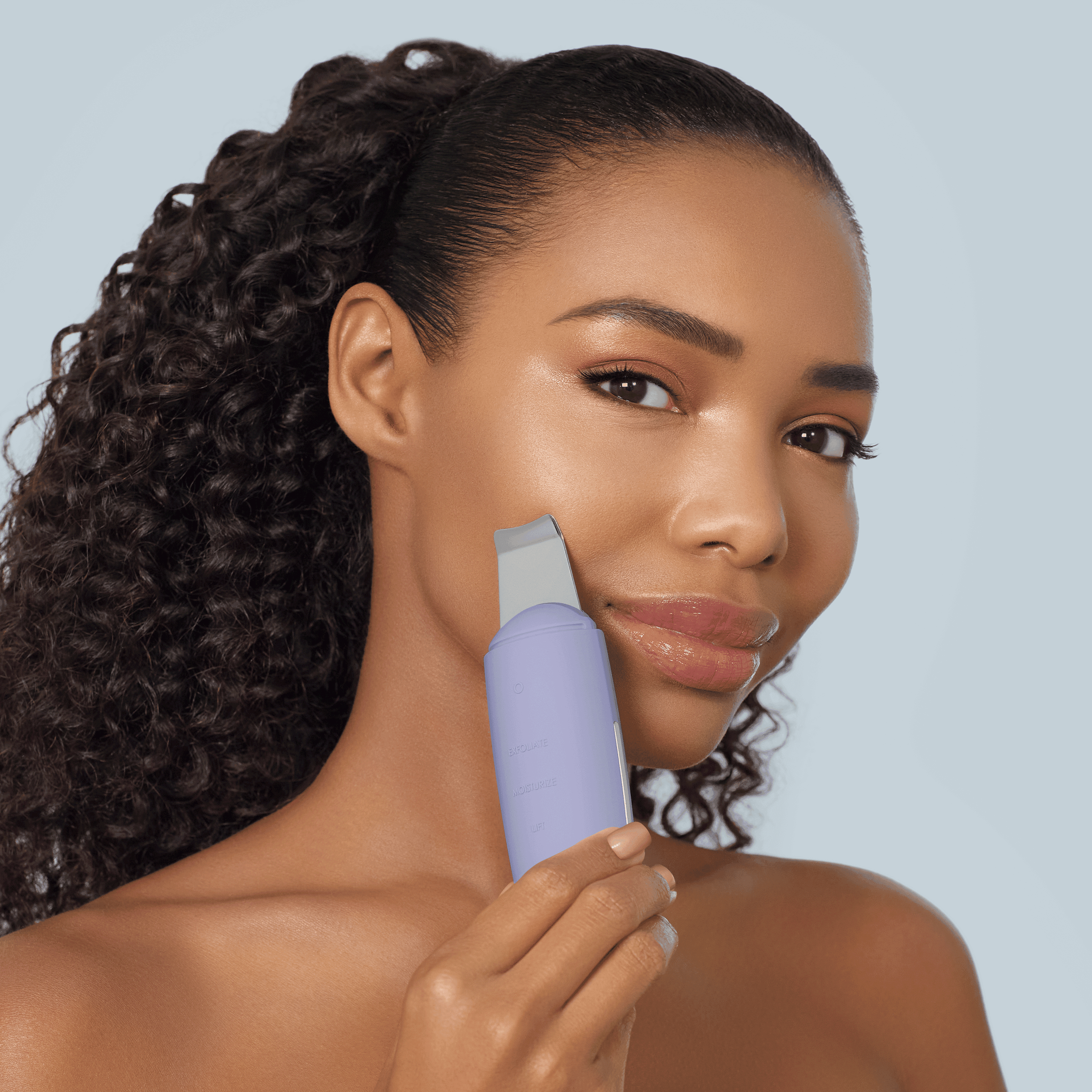 Geske Microcurrent Skin Scrub Blackhead Remover 9in1 Purple