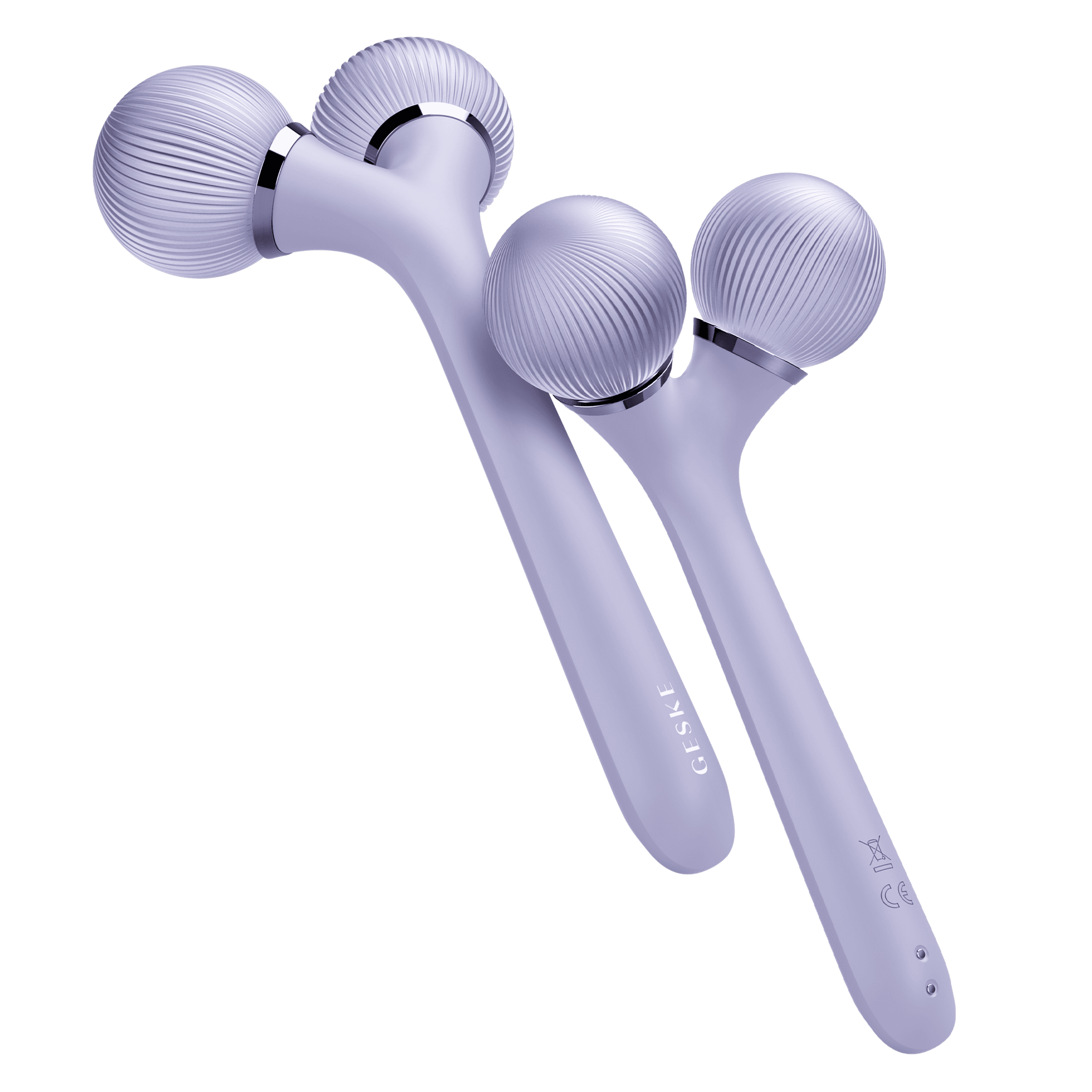 Geske Sonic Facial & Body Roller 4 In 1 Purple