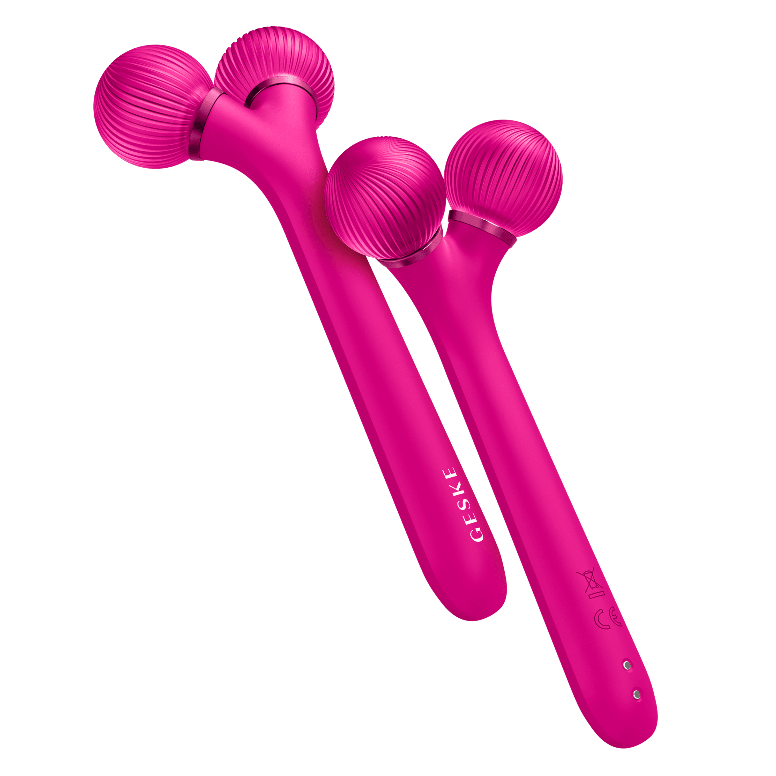 Geske Sonic Facial Roller 4 In 1 Magenta