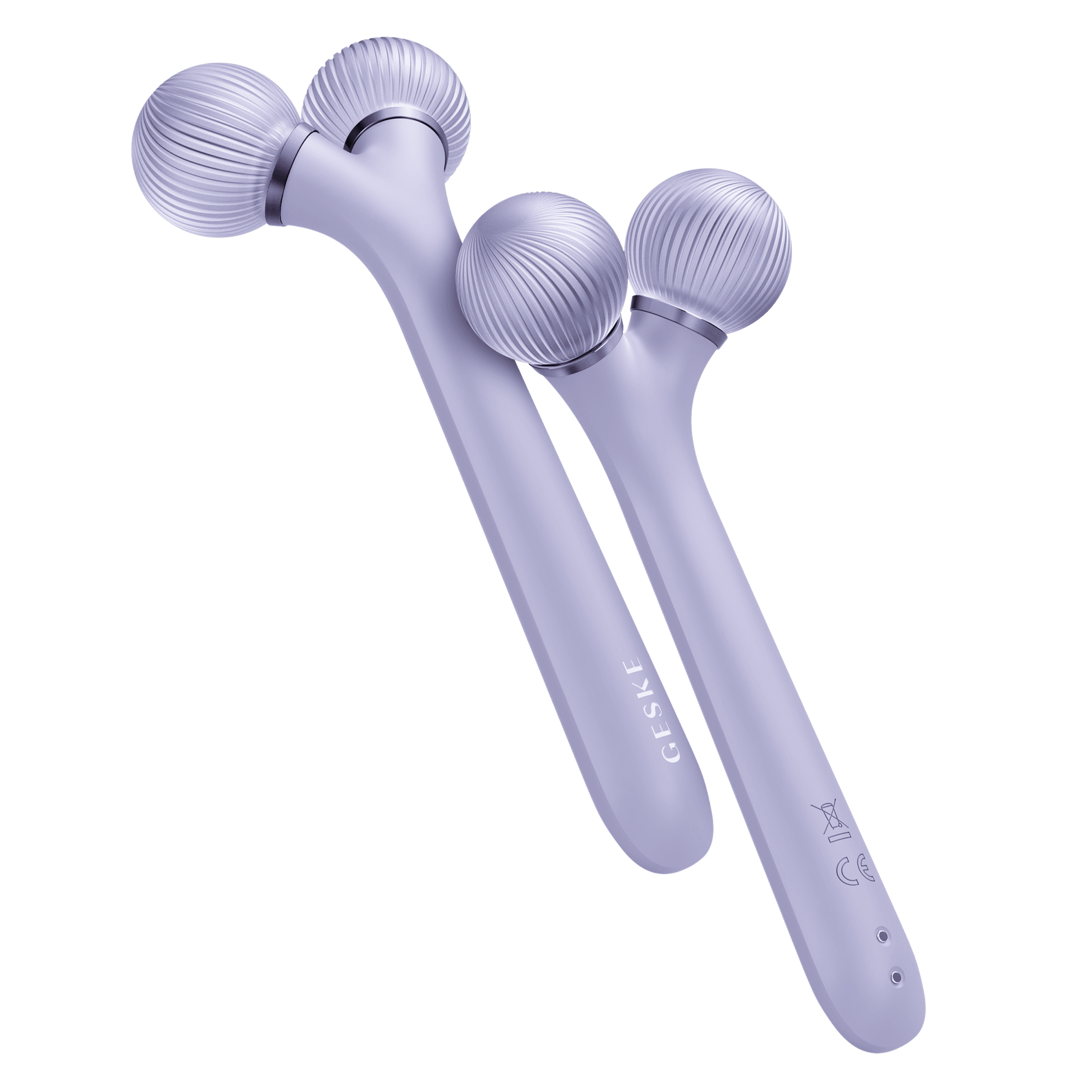 Geske Sonic Facial Roller 4 In 1 Purple