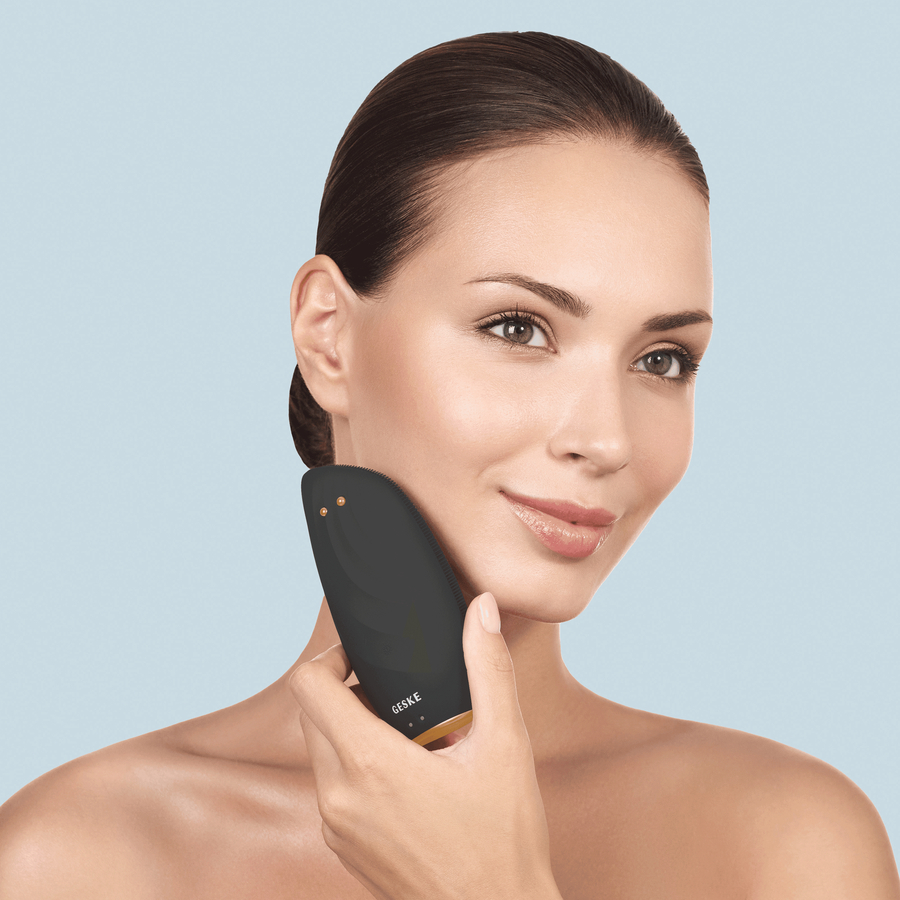 Geske Sonic Thermo Facial Brush & Face Lifter 8in1 Gray