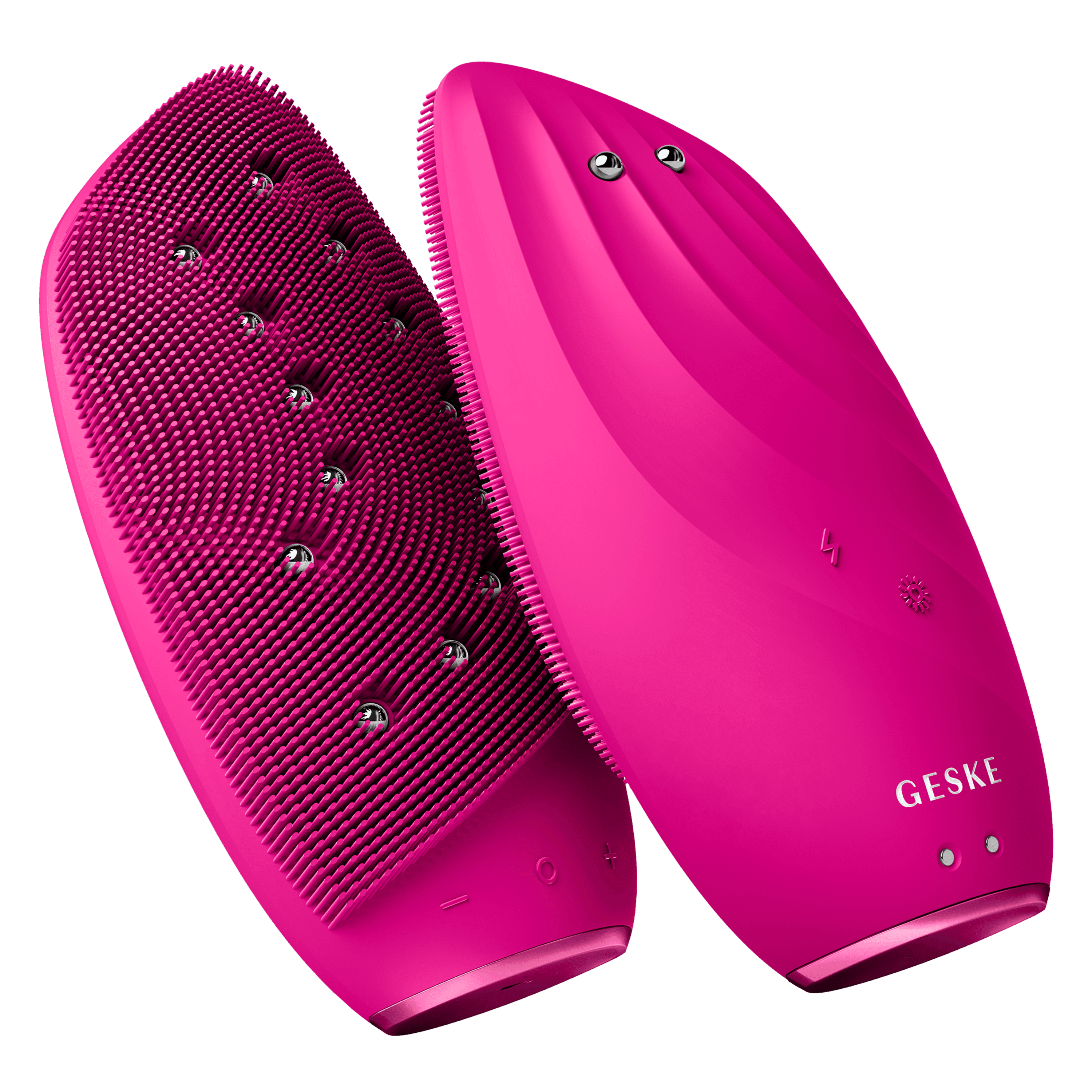 Geske Sonic Thermo Facial Brush & Face Lifter 8In1 Magenta
