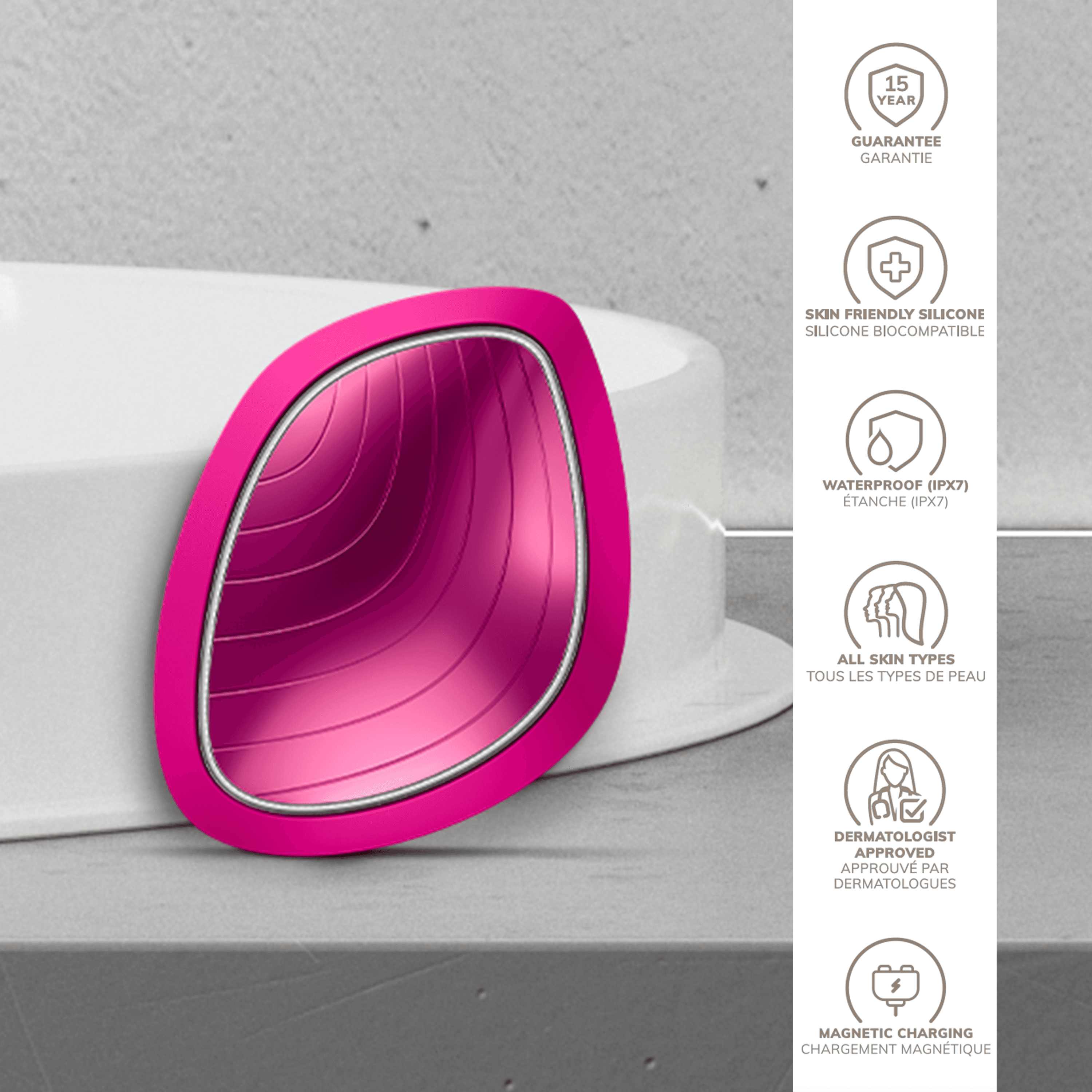 Geske Sonic Warm & Cool Mask 9in1 Magenta