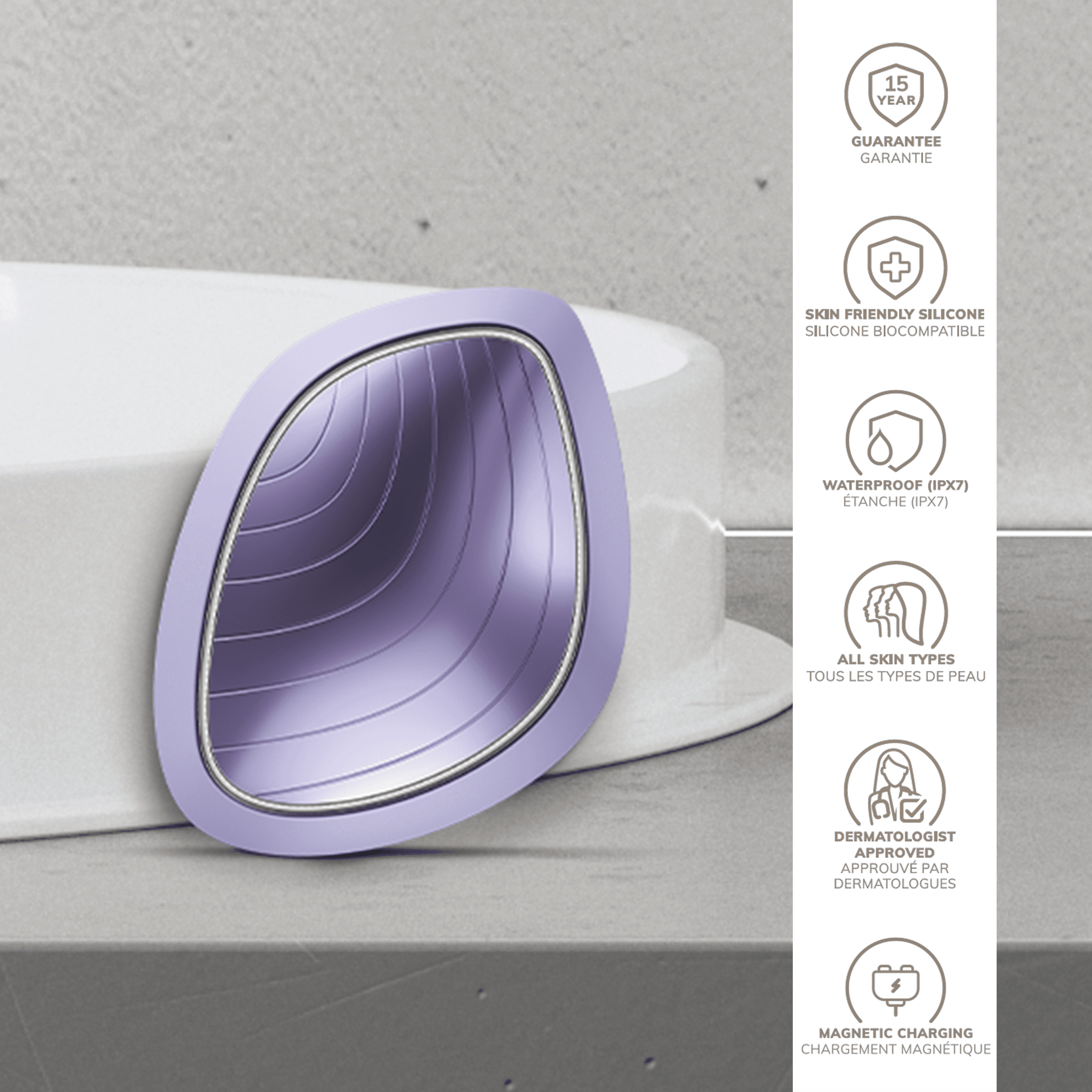 Geske Sonic Warm & Cool Mask 9In1 Purple