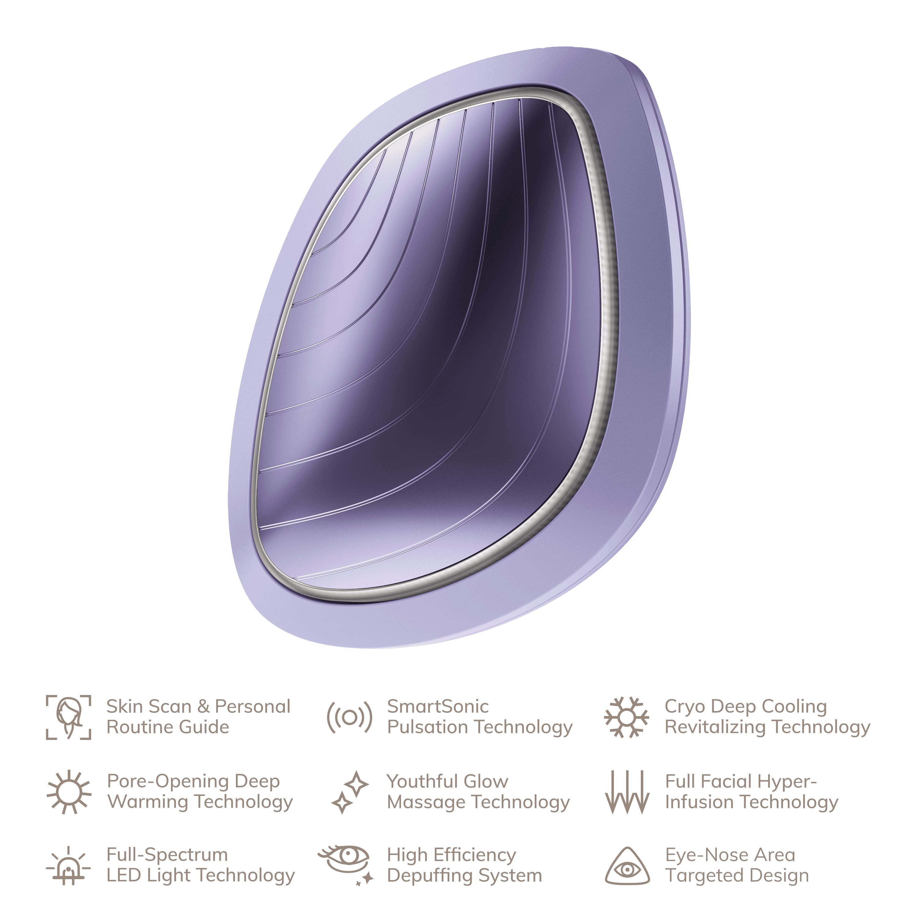 Geske Sonic Warm & Cool Mask 9In1 Purple