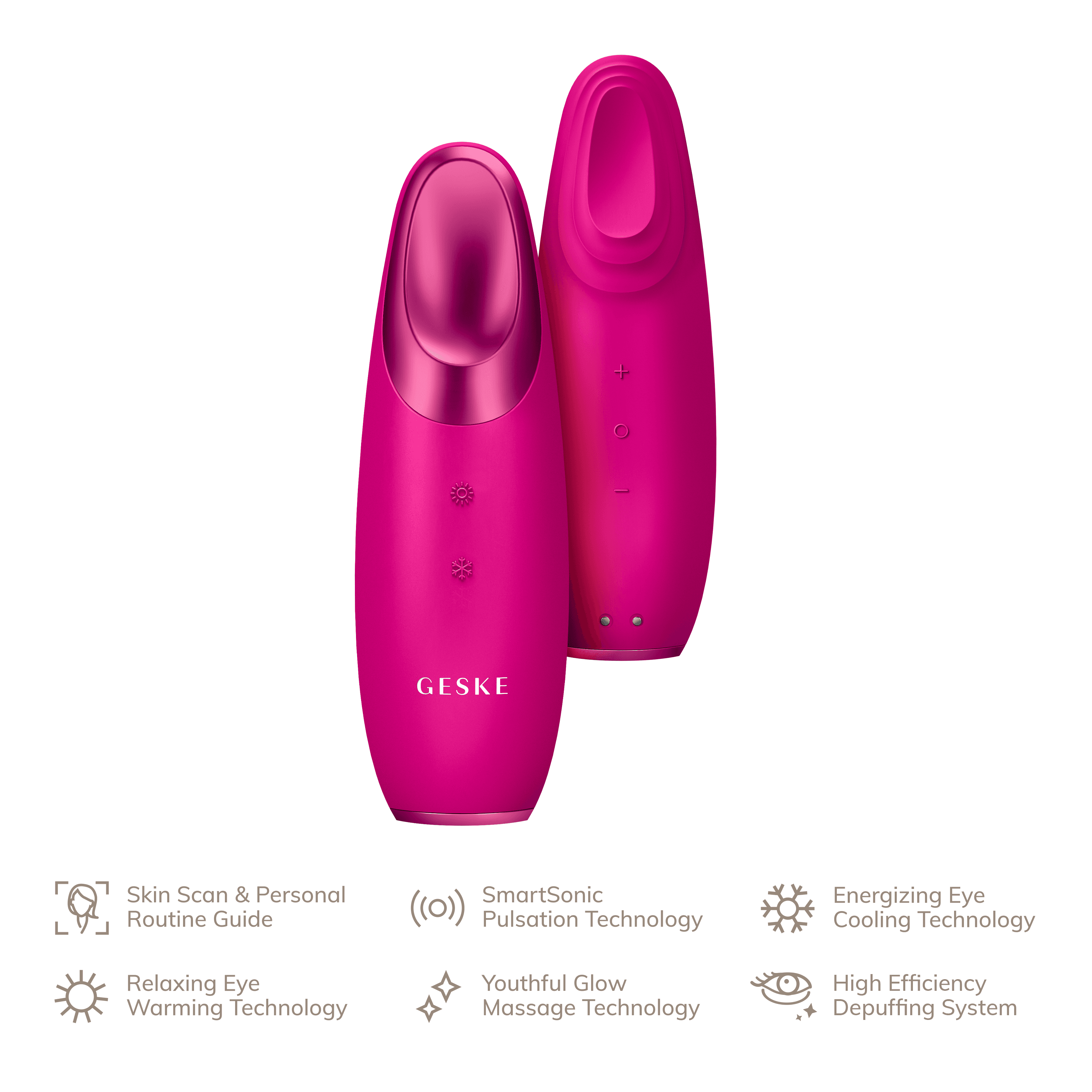 Geske Warm & Cool Eye Energizer 6 In 1 Magenta