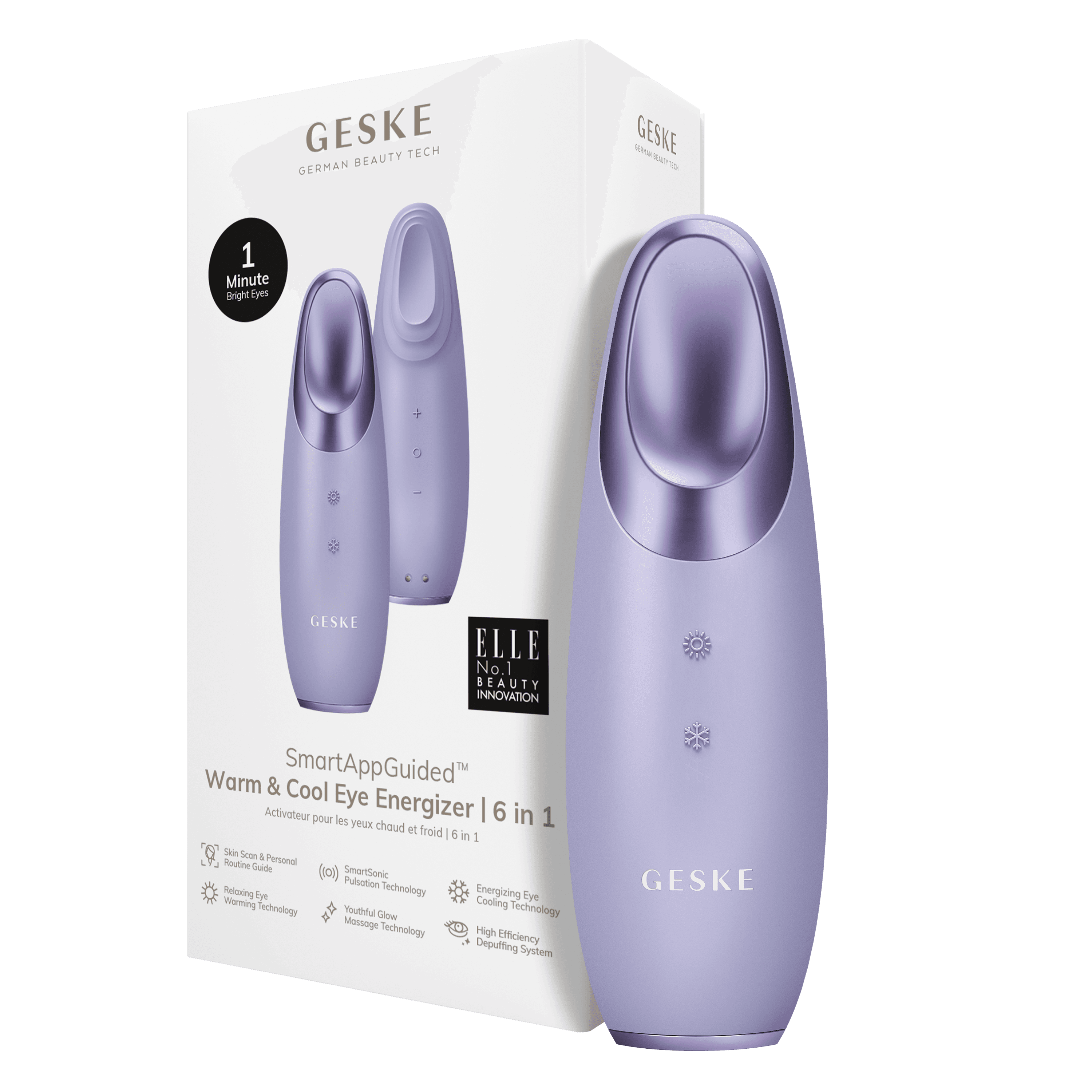 Geske Warm & Cool Eye Energizer 6 In 1 Purple
