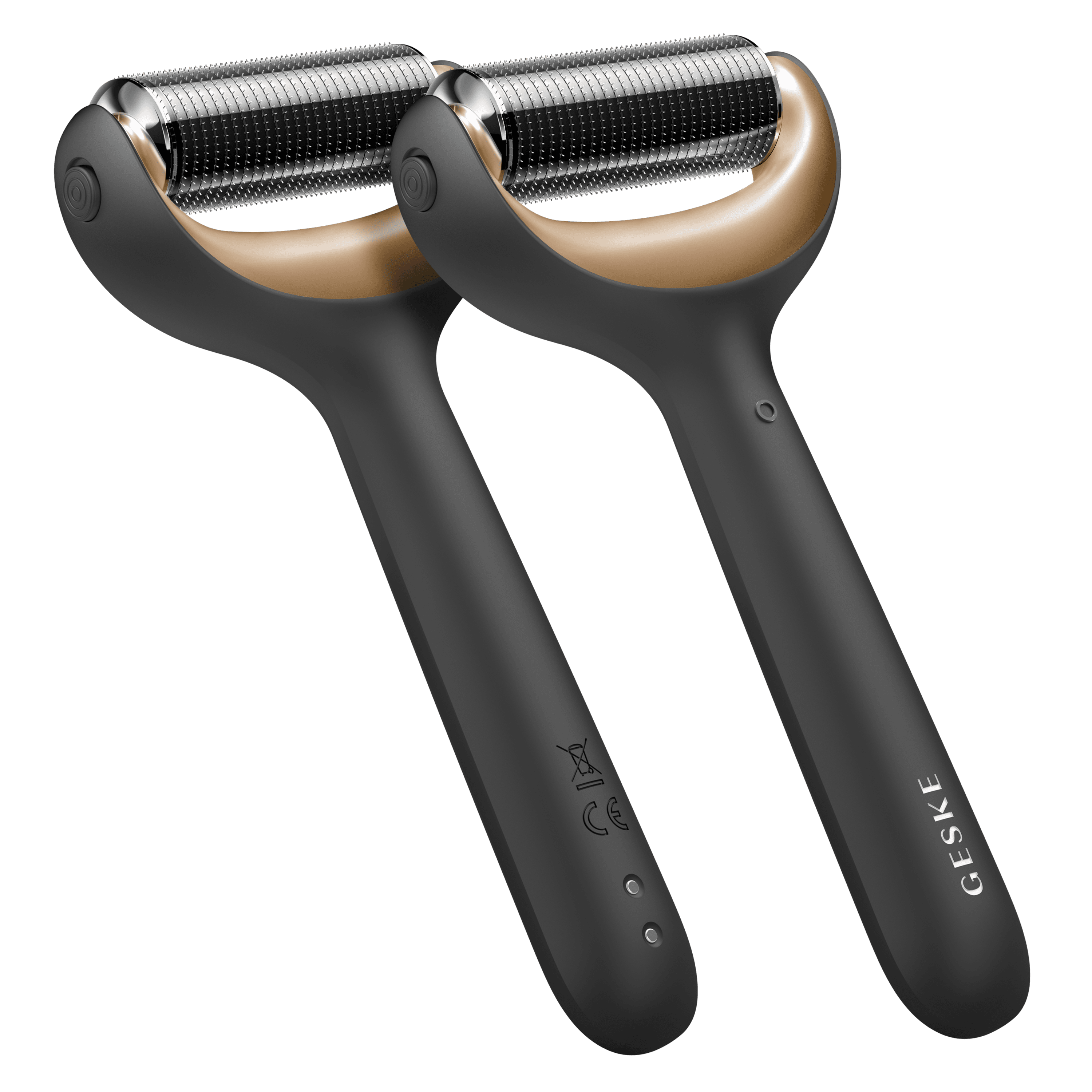 Geske App Guided Microneedle Face And Body Roler 9 In 1 Gray