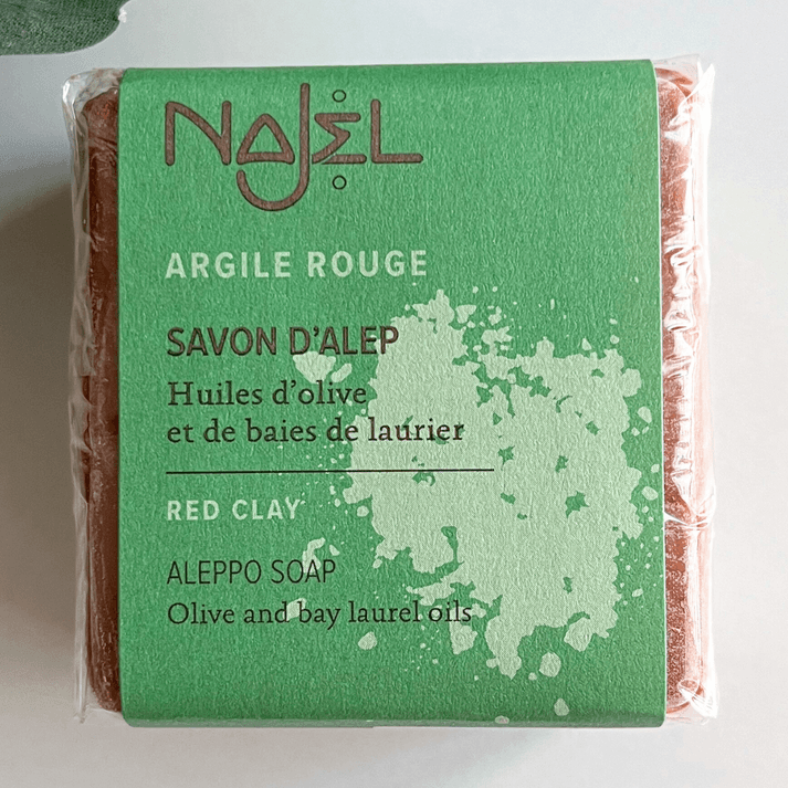 Najel Aleppo Soap Red Clay 100g