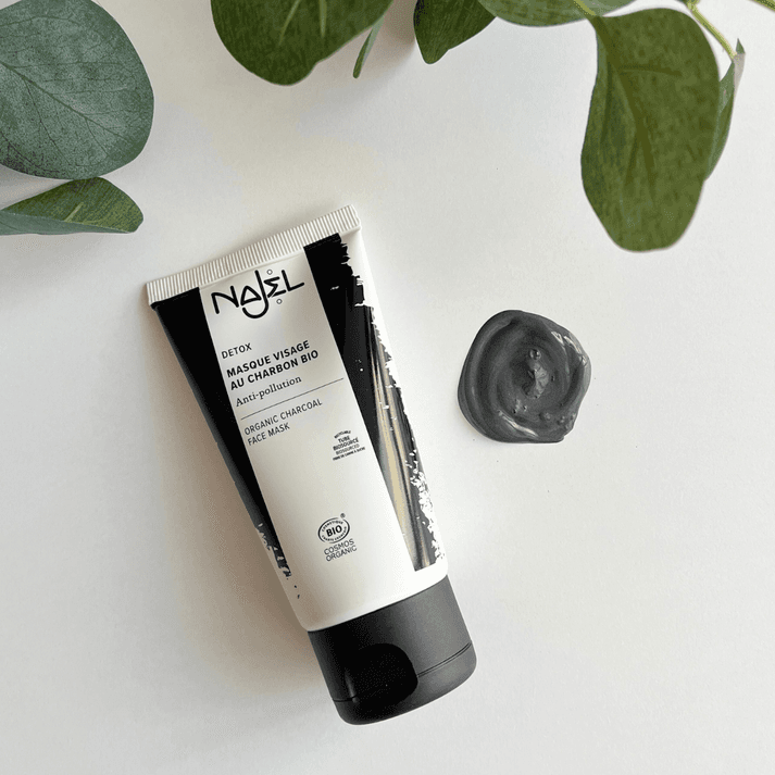 Najel Face Mask With Organic Charcoal 75Ml