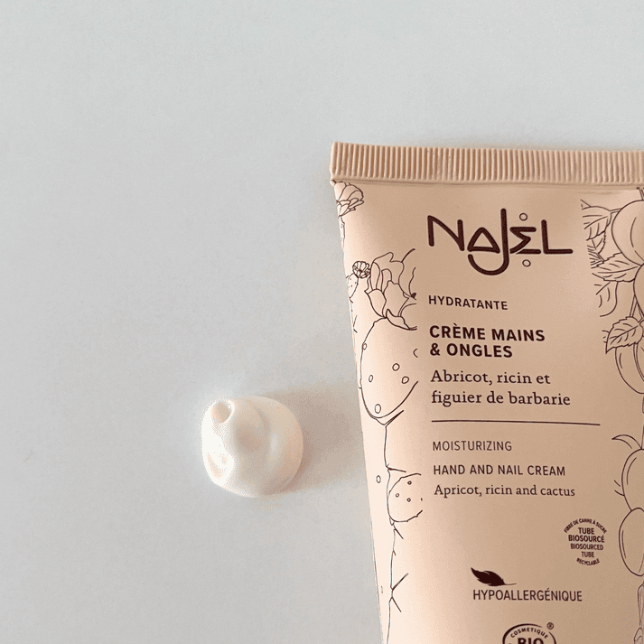 Najel Moisturizing Hand Cream Apricot & Cactus Oil 75ml