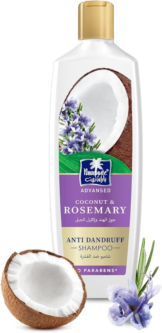 Parachute Advansed Anti-Dandruff Shampoo Coconut & Rosemary -340ml