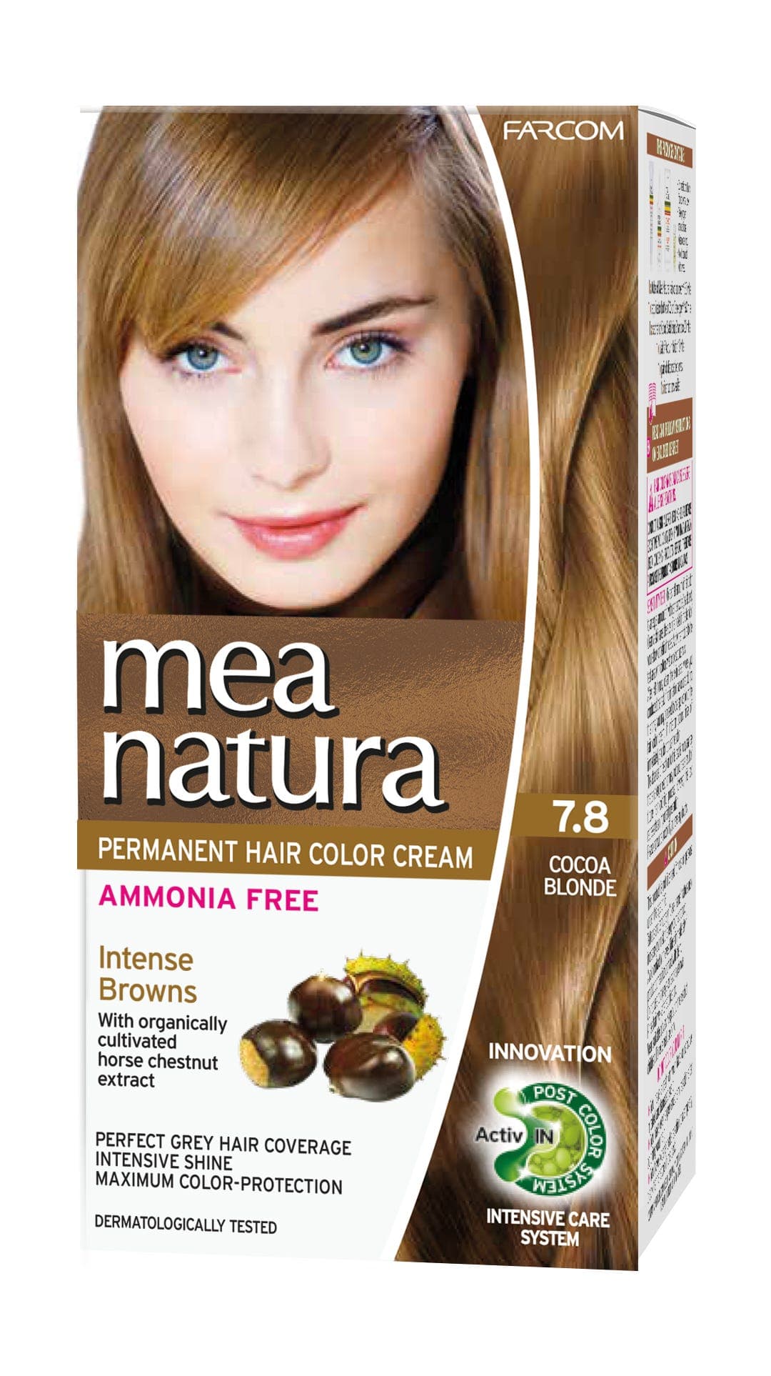 Mea Natura Hair Color 7.8 Cocoa Blonde