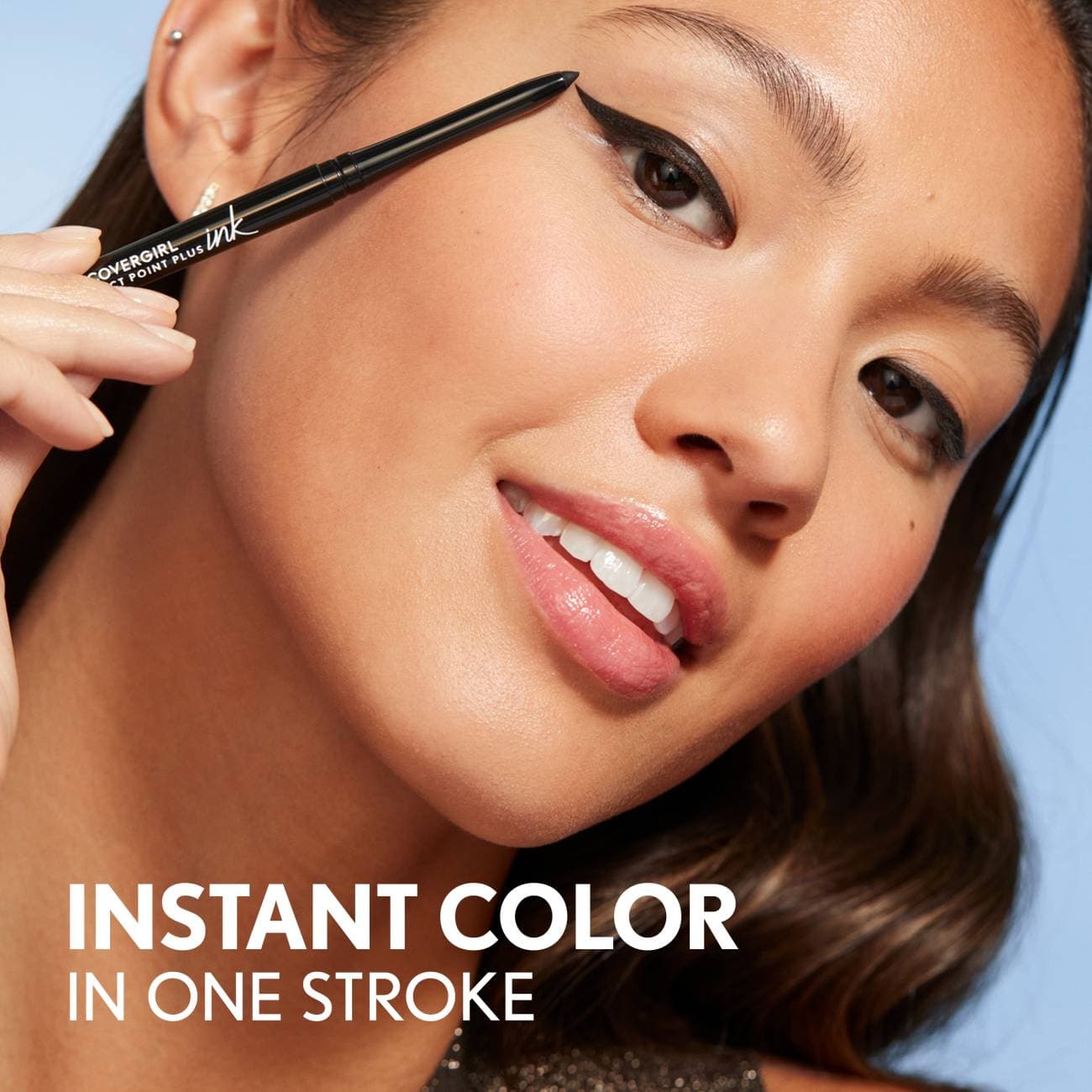 Cover Girl Perfect Point Plus Ink Gel Eye Pencil - 275 Matte Jet Black
