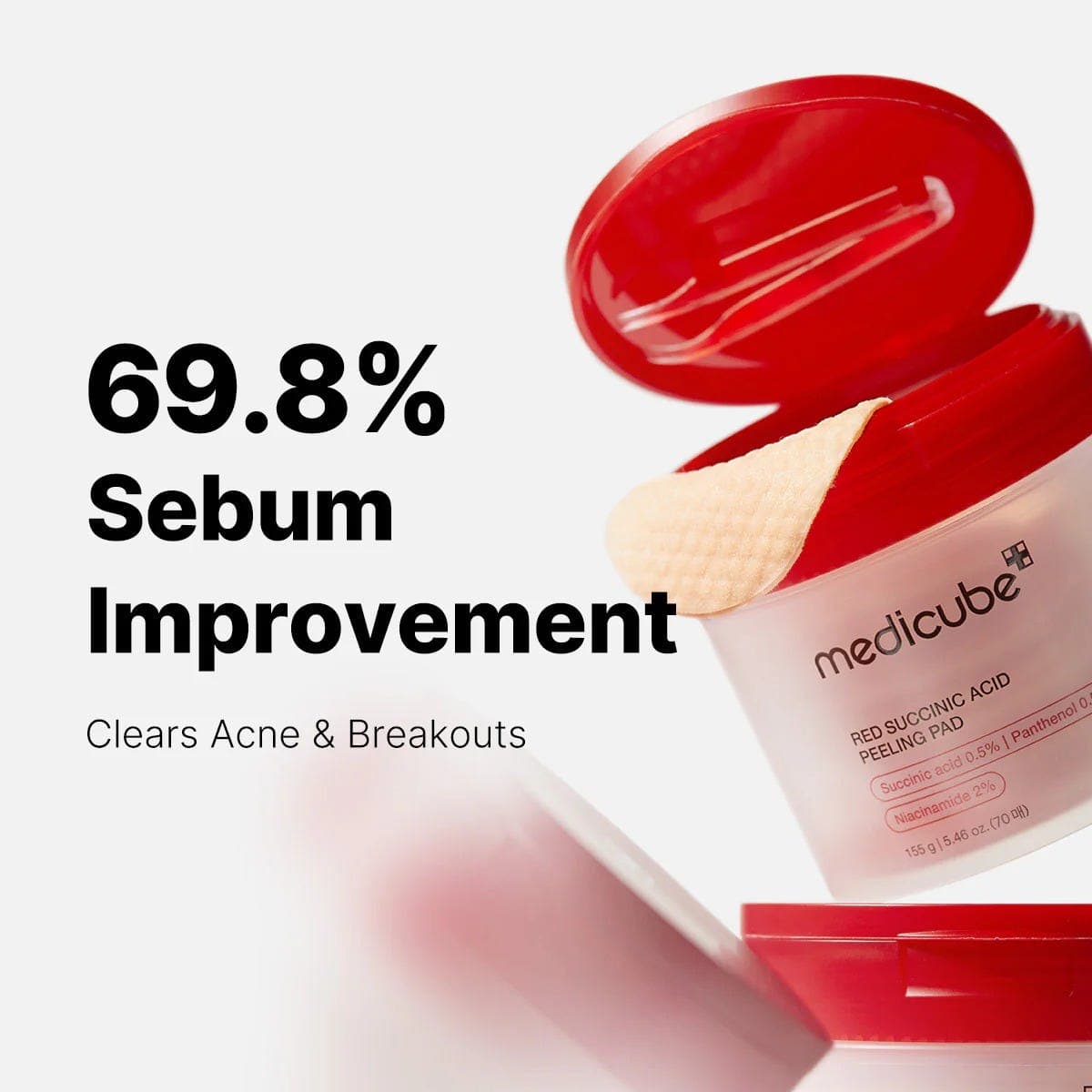 Medicube Red Succinic Acid Peeling Pads