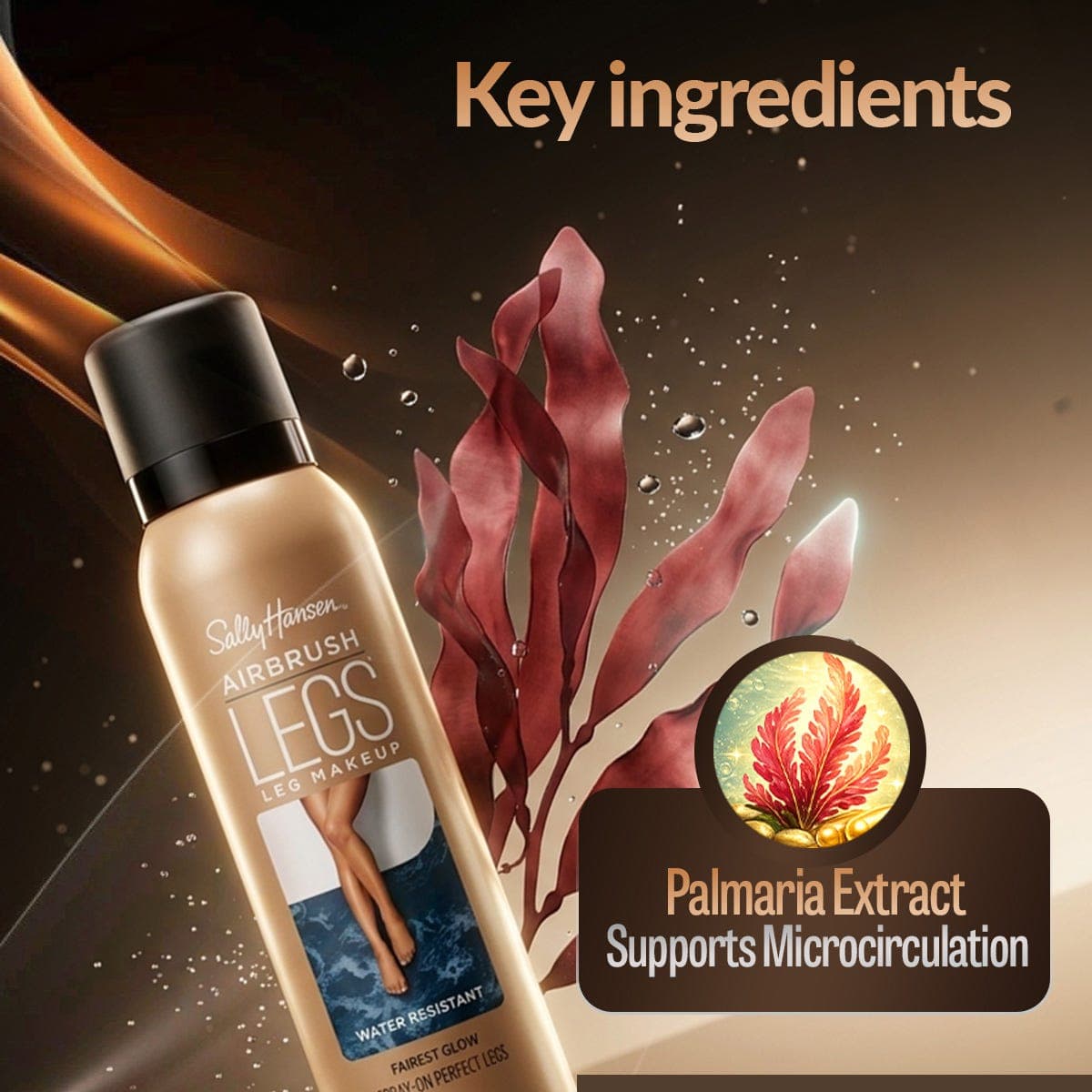 Sally Hansen Airbrush Legs Makeup Spray - Fairest 124.7g