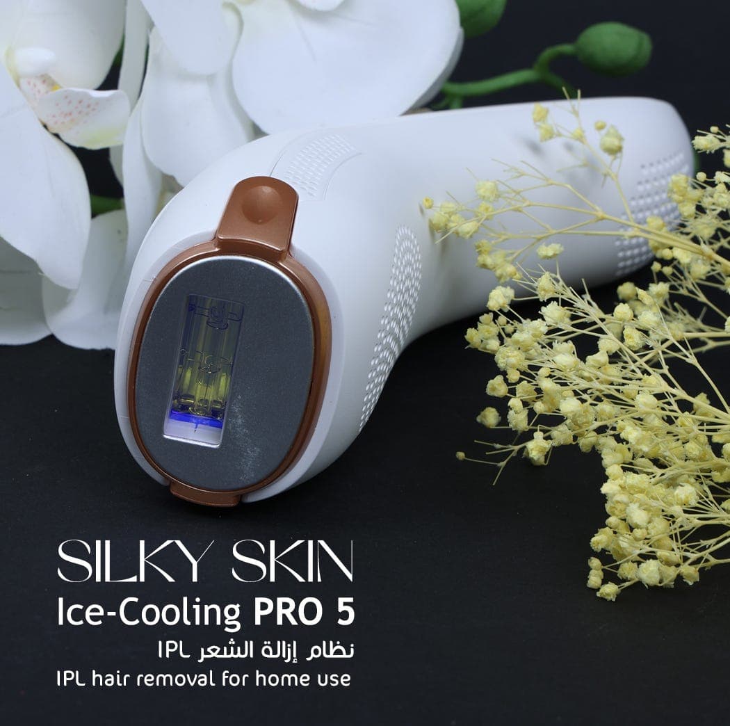 Silky Skin Ipl Hair Remover 999999 Flashes, 5 Modes