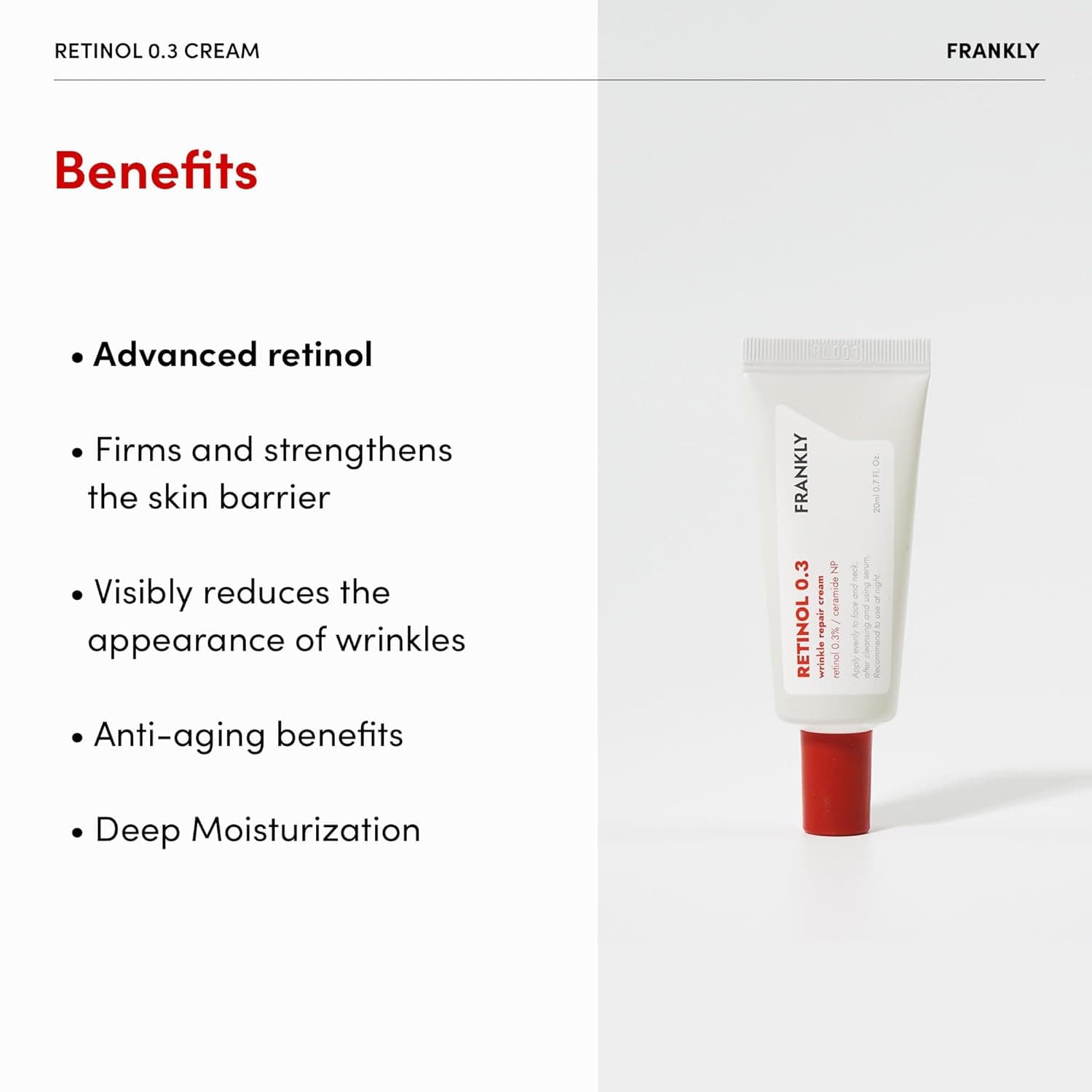 Frankly Retinol Cream 0.3 20ml
