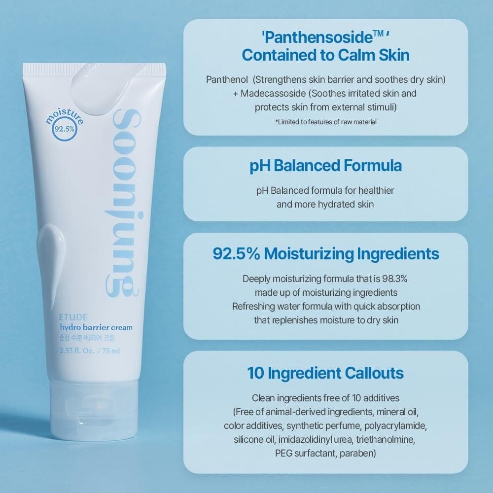 Etude House Soonjung Hydro Barrier Cream 75ml