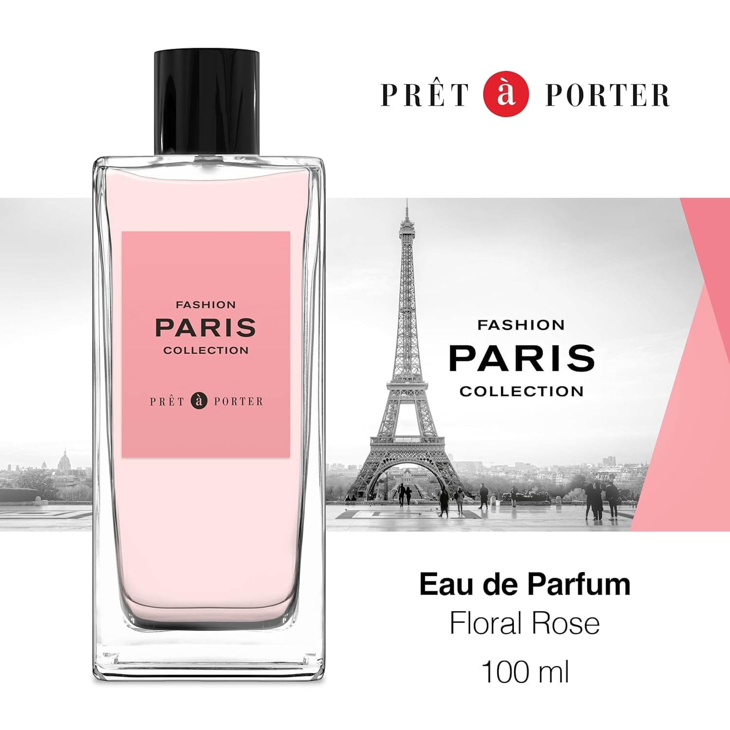 Pret A Porter Paris Eau de Parfum for Women - 100 ml
