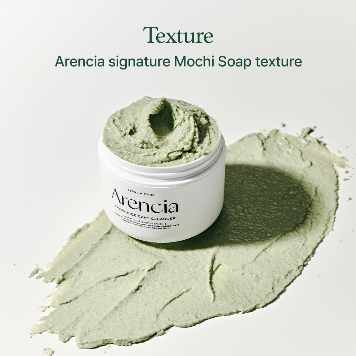Arencia Fresh Green Mochi Cleanser 120g