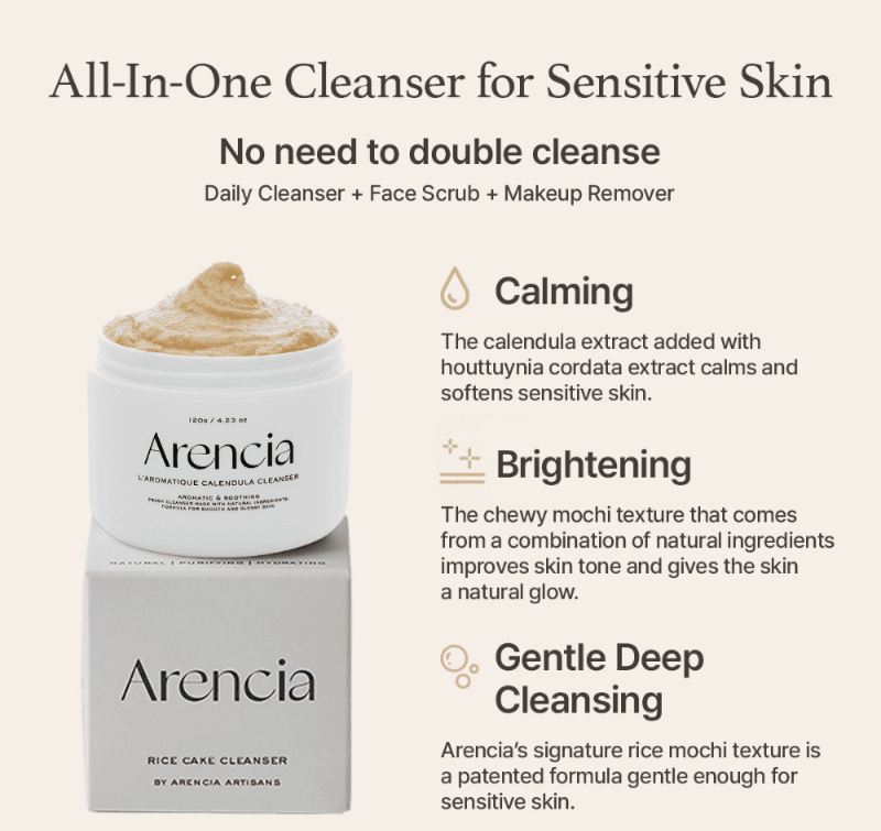 Arencia L'Aromatique Calendula Cleanser 120g