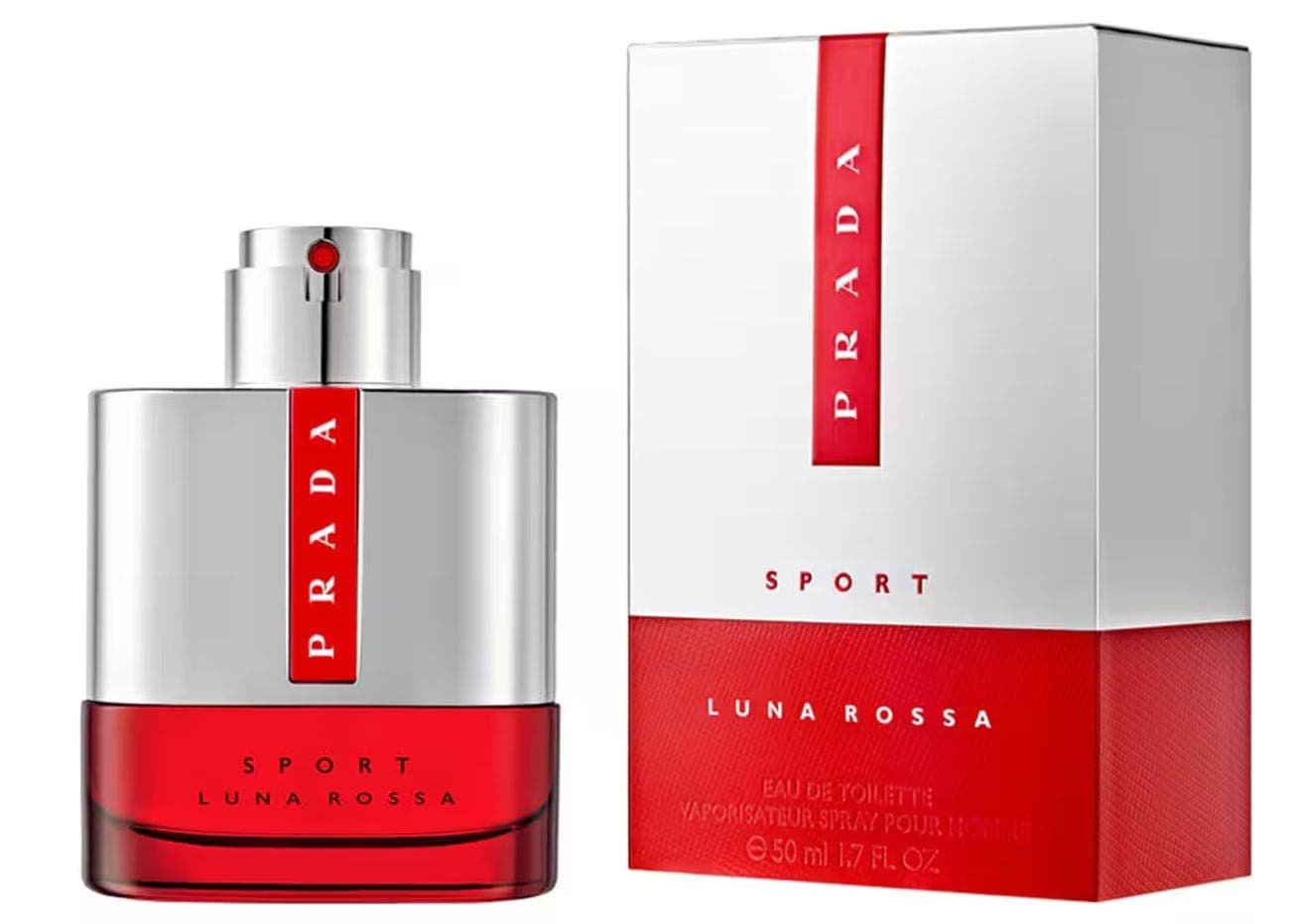 Prada Luna Rossa Sport Pour Homme Eau de Toilette for Men - 50 ml
