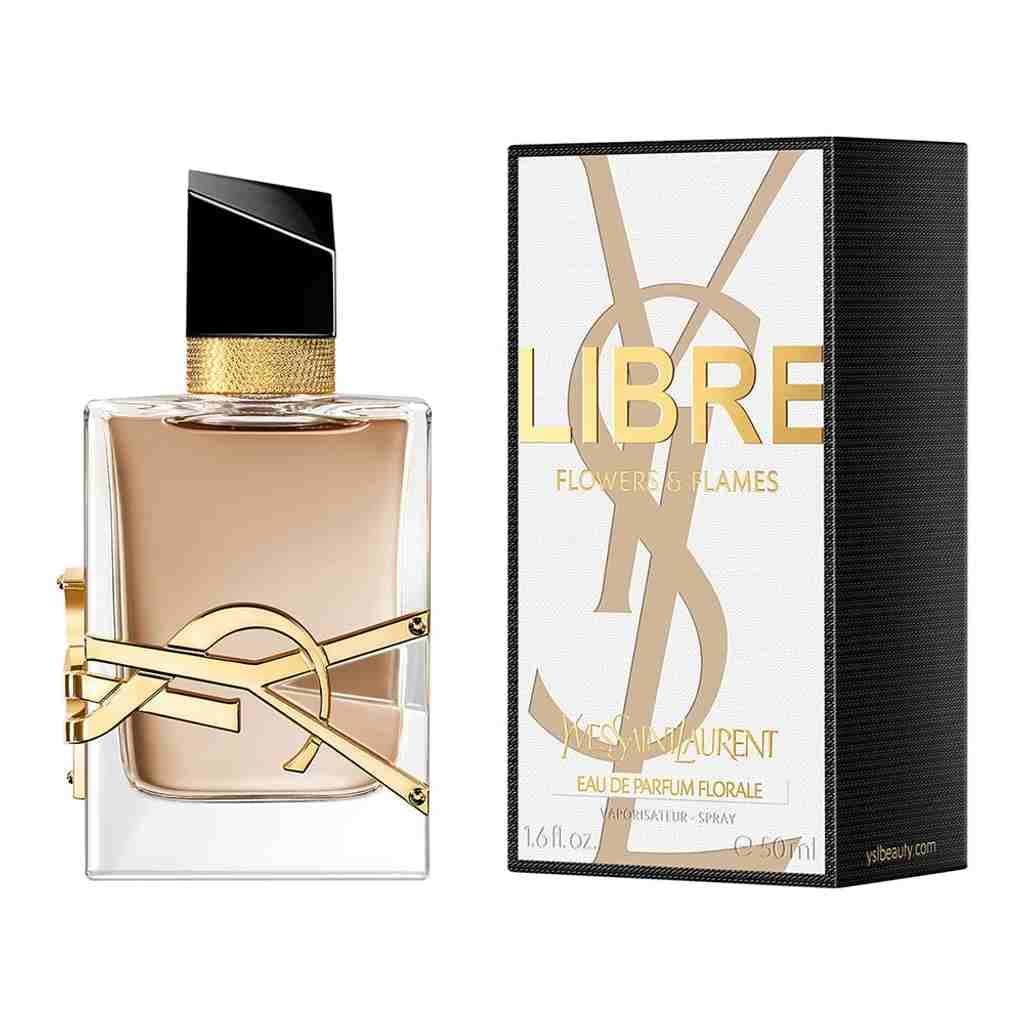 Yves Saint Laurent Libre Flowers & Flames Eau de Parfum Florale for Women - 50 ml