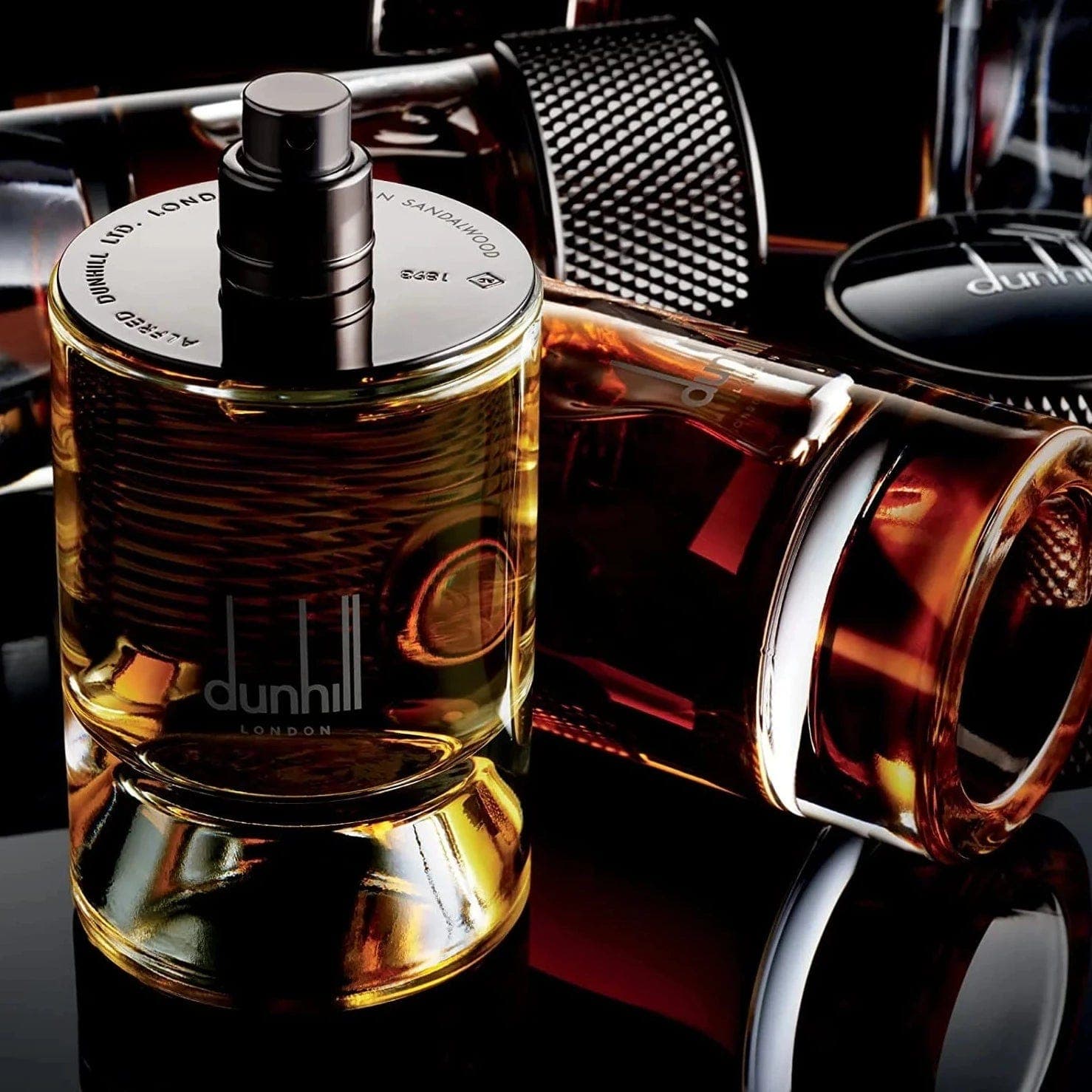 ماء عطر دانهيل سيغنتشر كولكشن عنبر مغربي للرجال - 100 مل