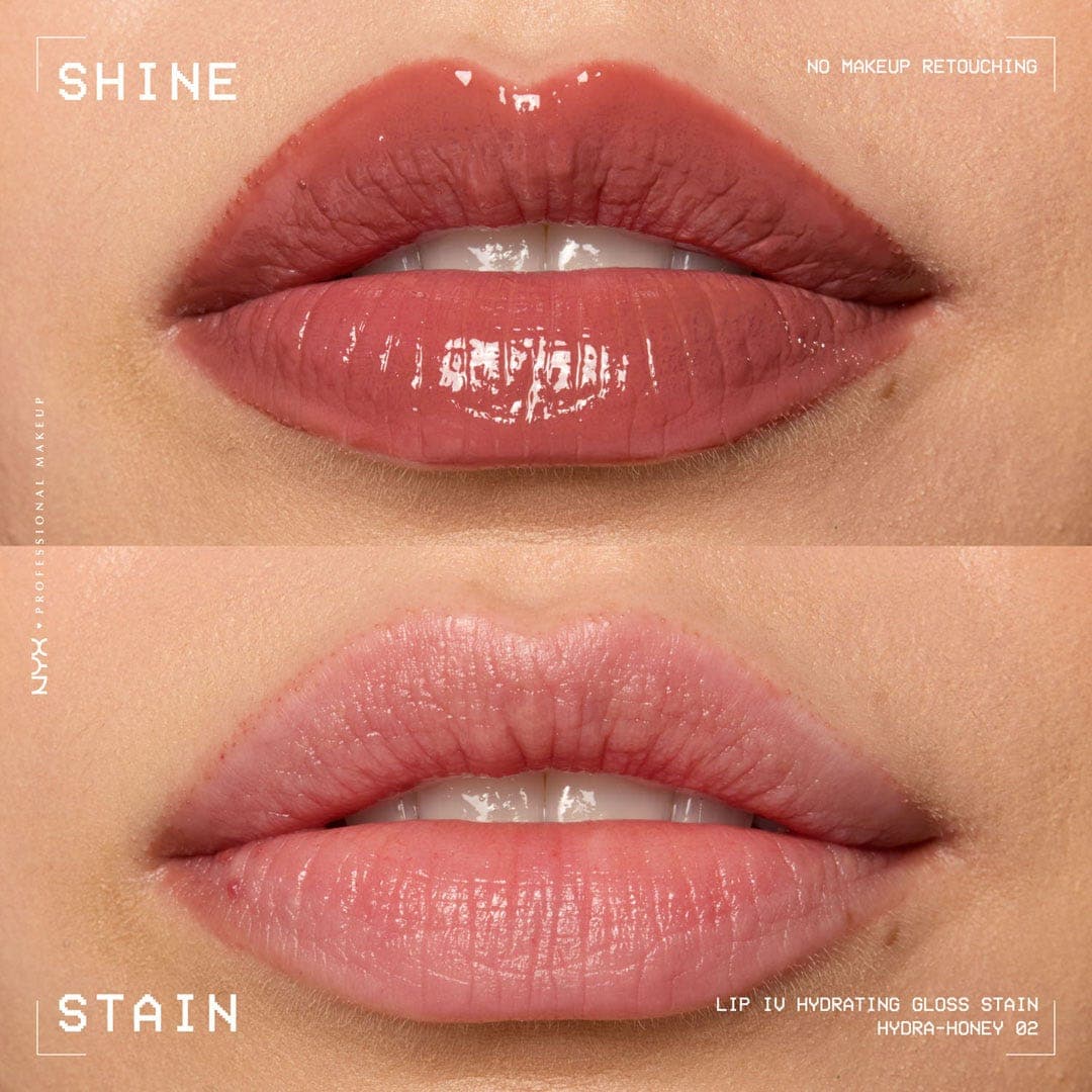 NYX Professional Makeup Lip IV Hydrating Gloss Stain - Hydra-Honey