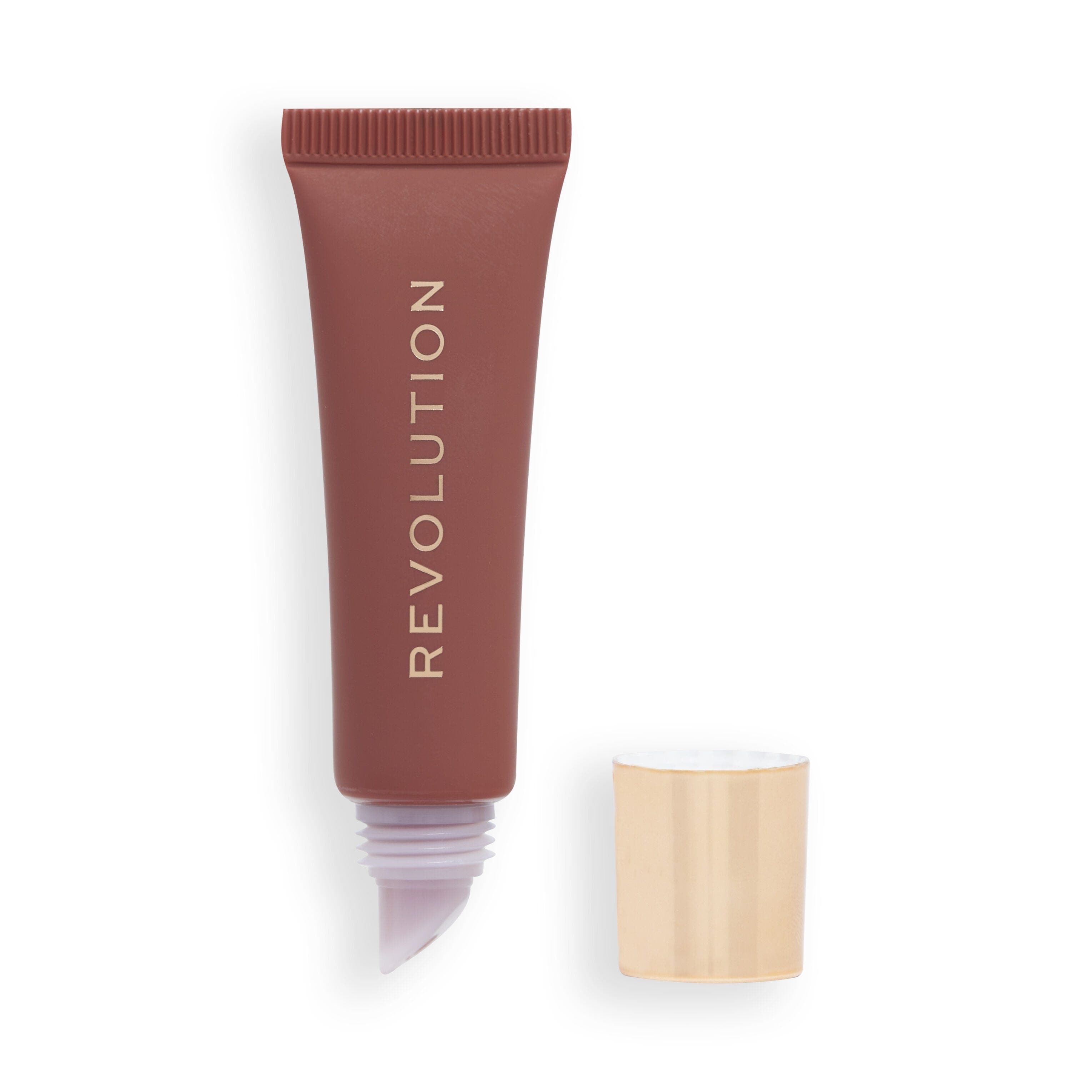 Makeup Revolution Juicy Peptide Lip Balm - Nude Latte - 8 ml