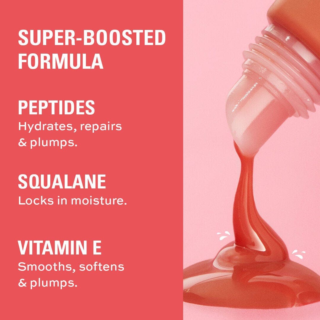 Makeup Revolution Juicy Peptide Lip Balm - Nude Latte - 8 ml