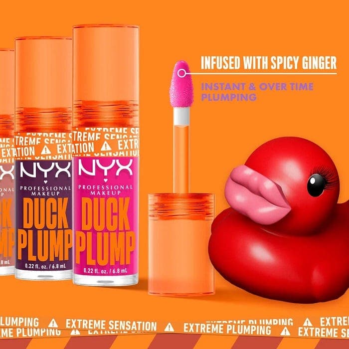 NYX Professional Makeup Duck Plump Lip Plumping Lacquer - Brick Of Time
