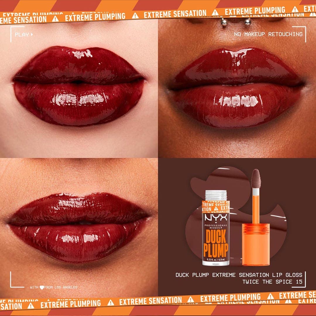 NYX Professional Makeup Duck Plump Lip Plumping Lacquer - Twice The Space